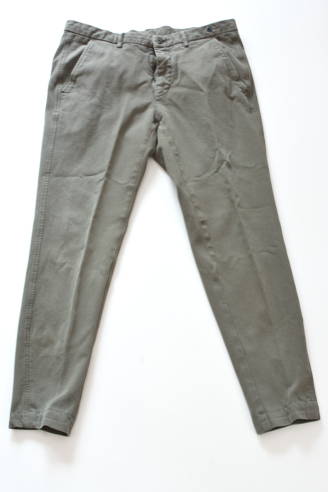 MASON'S EM'S New York Gray Cotton Stretch Chino Pants EU 48 US 32 MASON'S