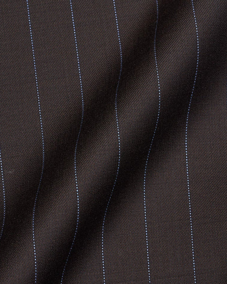 Sir Wilson Torino ERMENEGILDO ZEGNA Trofeo Dark Blue Pinstripe Wool Suit