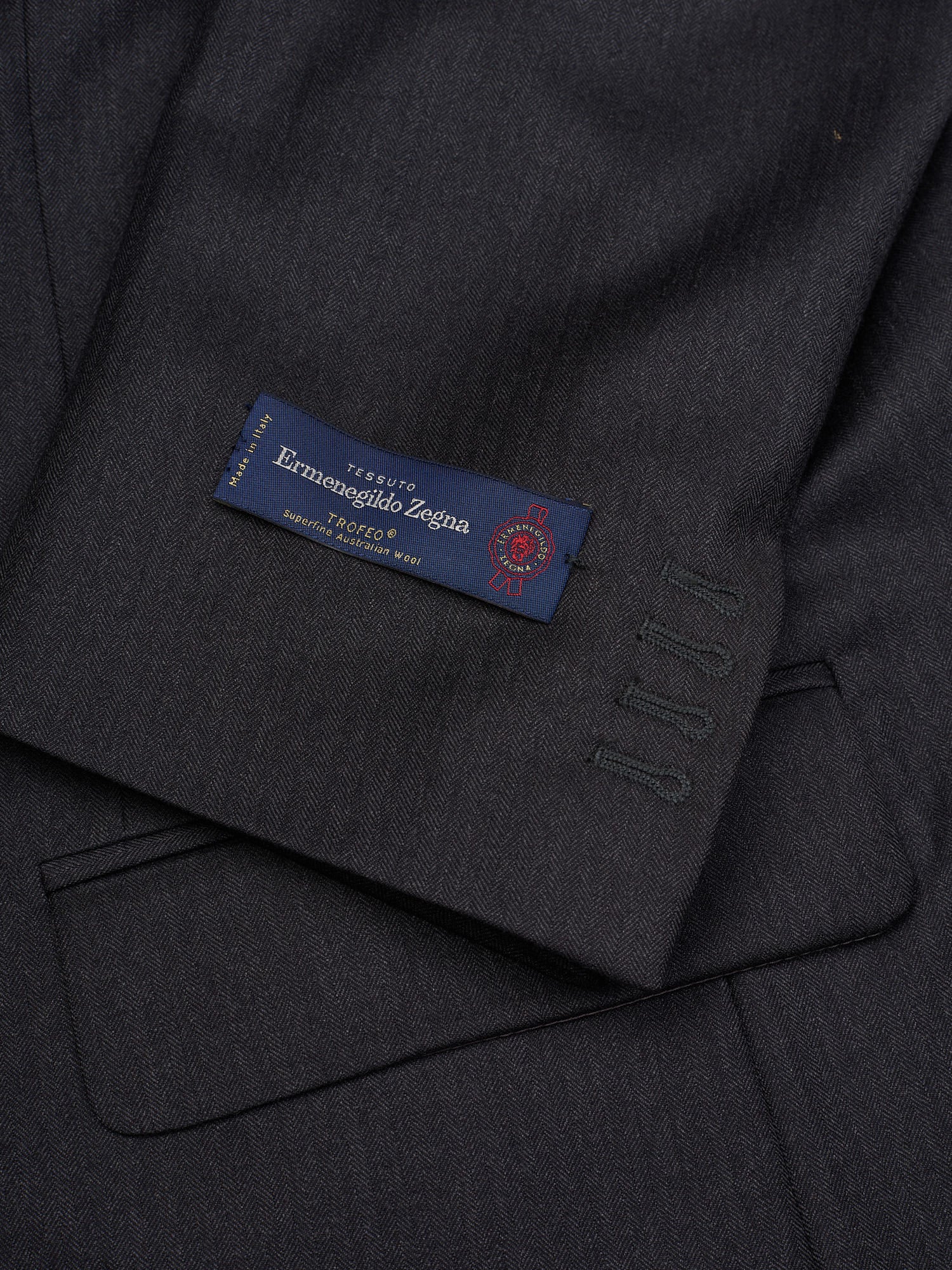 Castangia for Sir Wilson ERMENEGILDO ZEGNA Trofeo Australian Wool Suit
