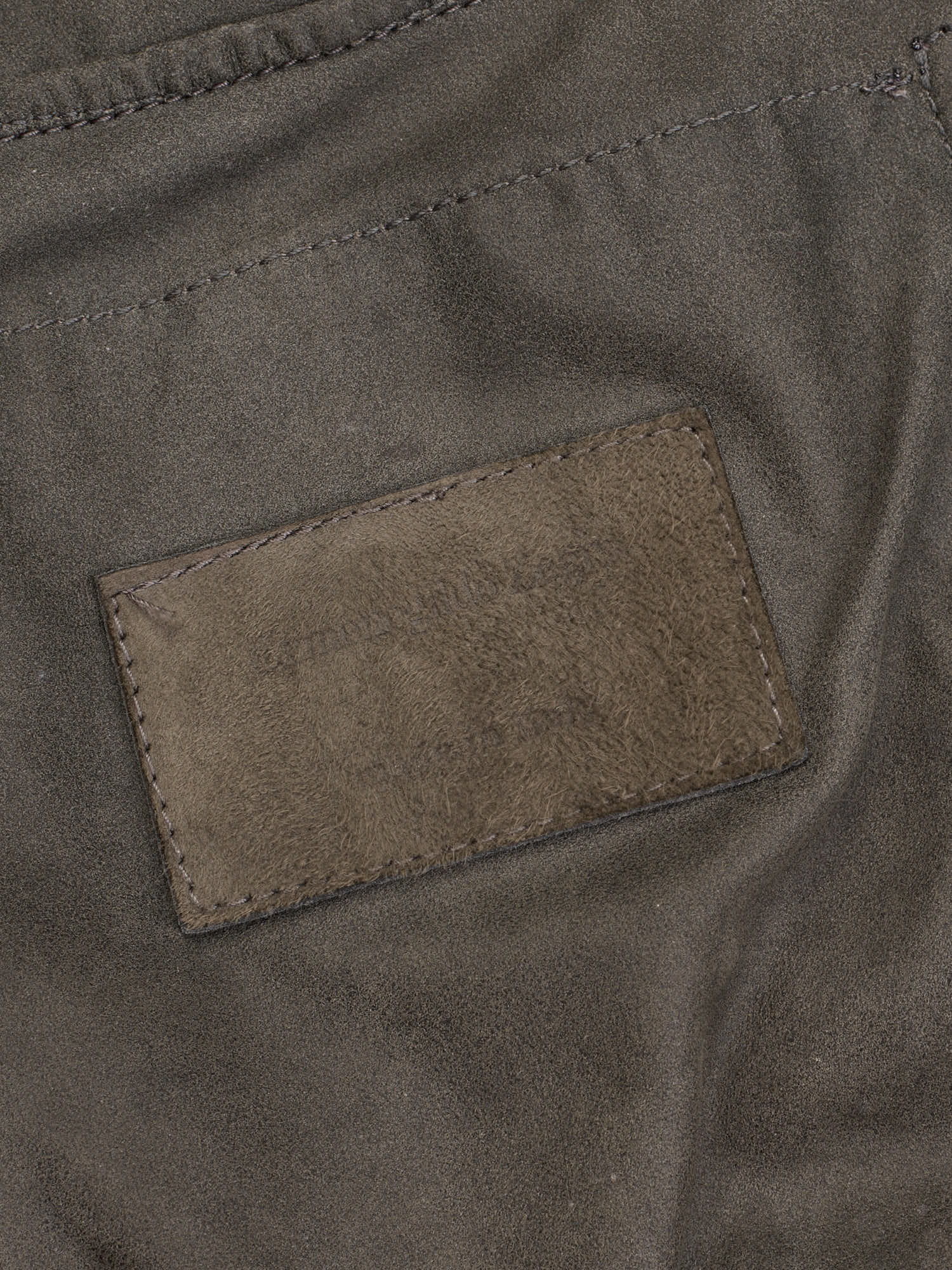 ERMENEGILDO ZEGNA Taupe Suede Leather Cardigan Blouson Jacket