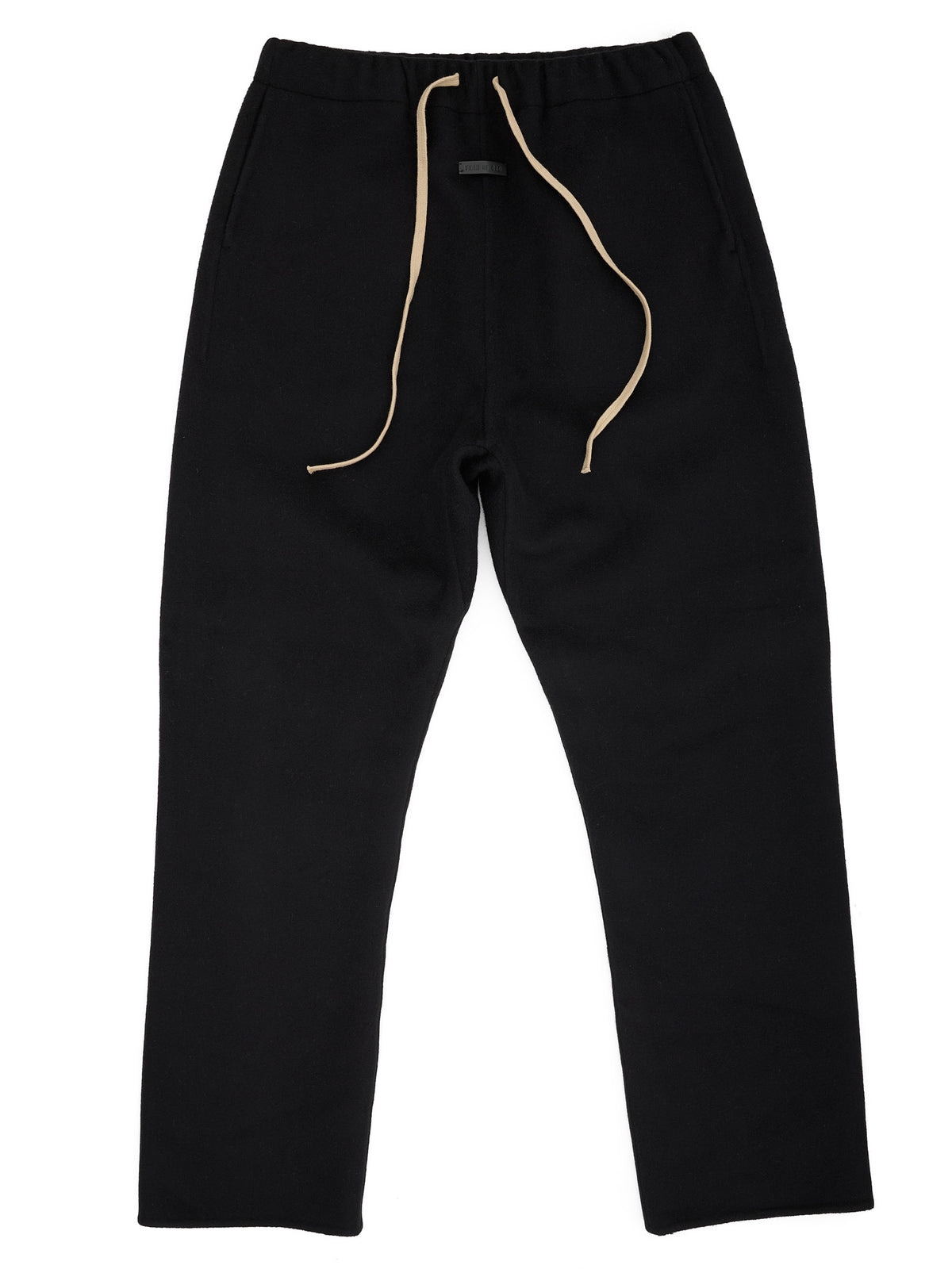 FEAR OF GOD Eternal Black Double Faced Wool-Cashmere Sweatpants