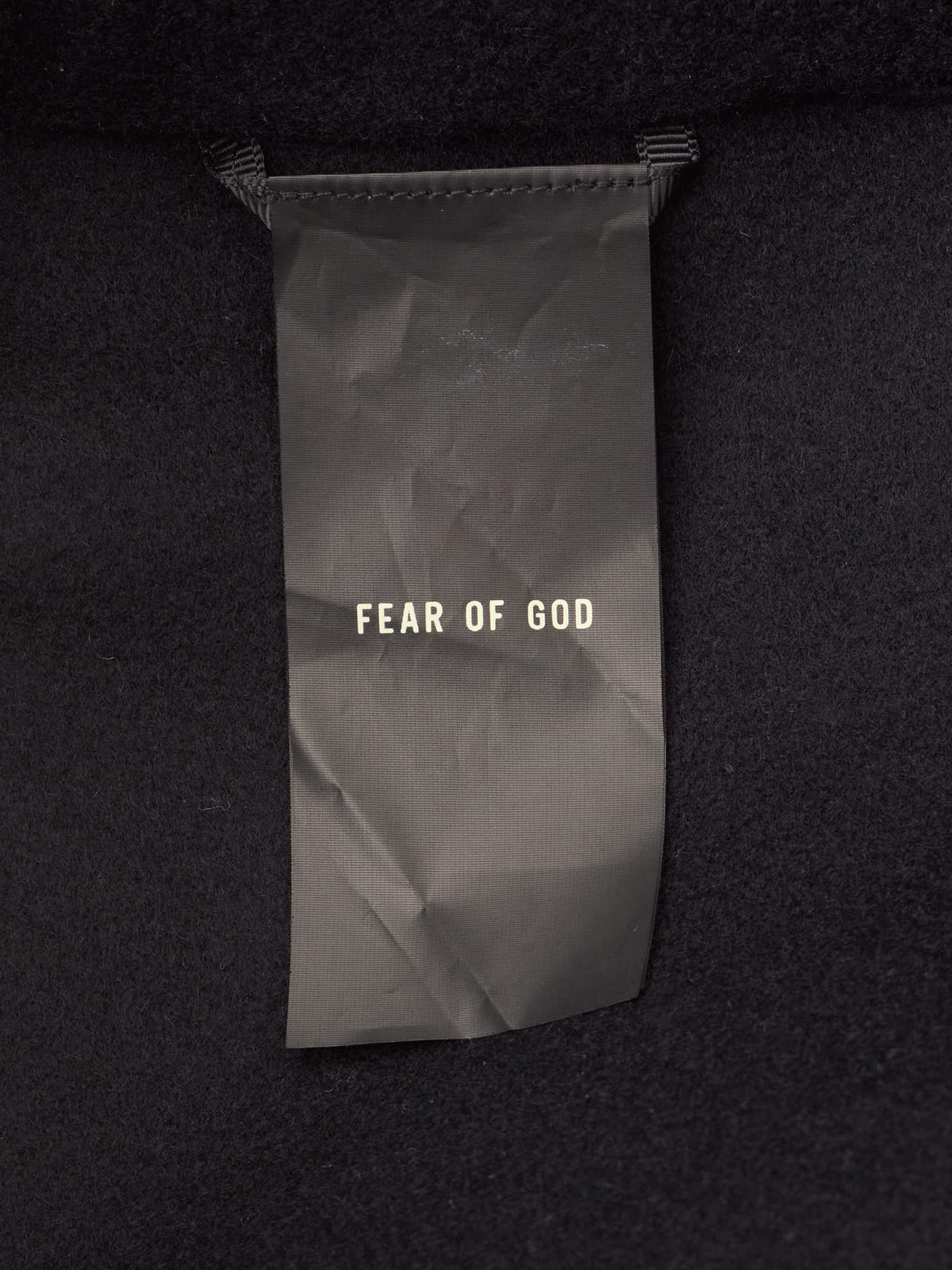 FEAR OF GOD Eternal Black Double Faced Wool-Cashmere Sweatpants