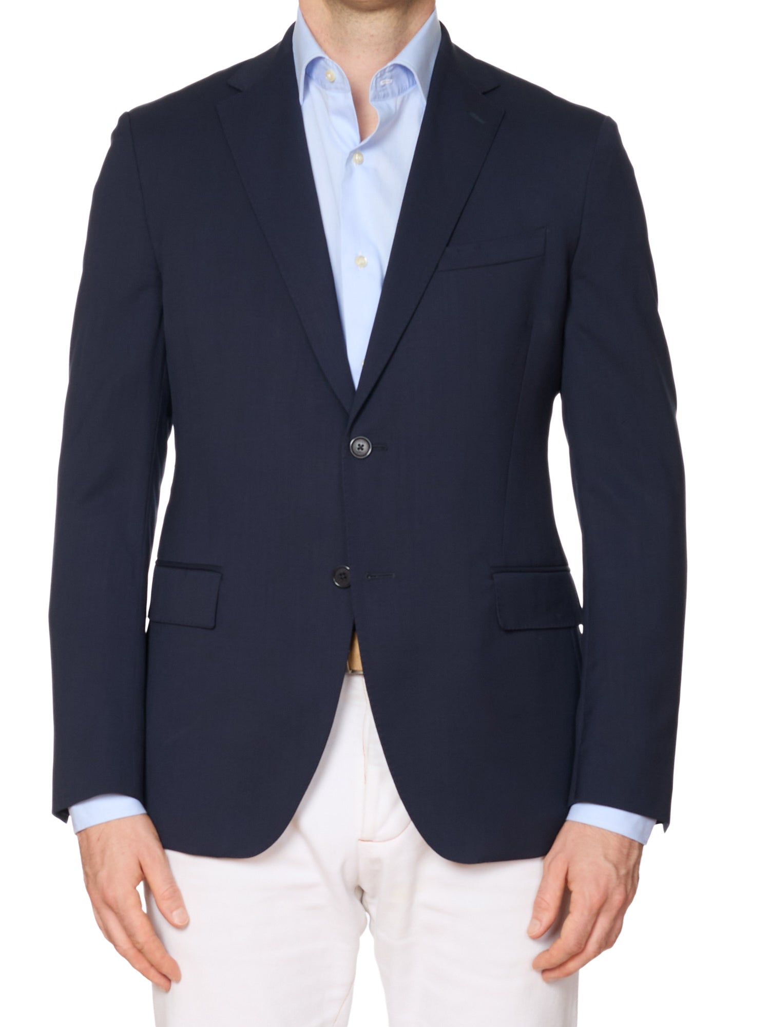 FENDI Navy Wool Blazer Jacket