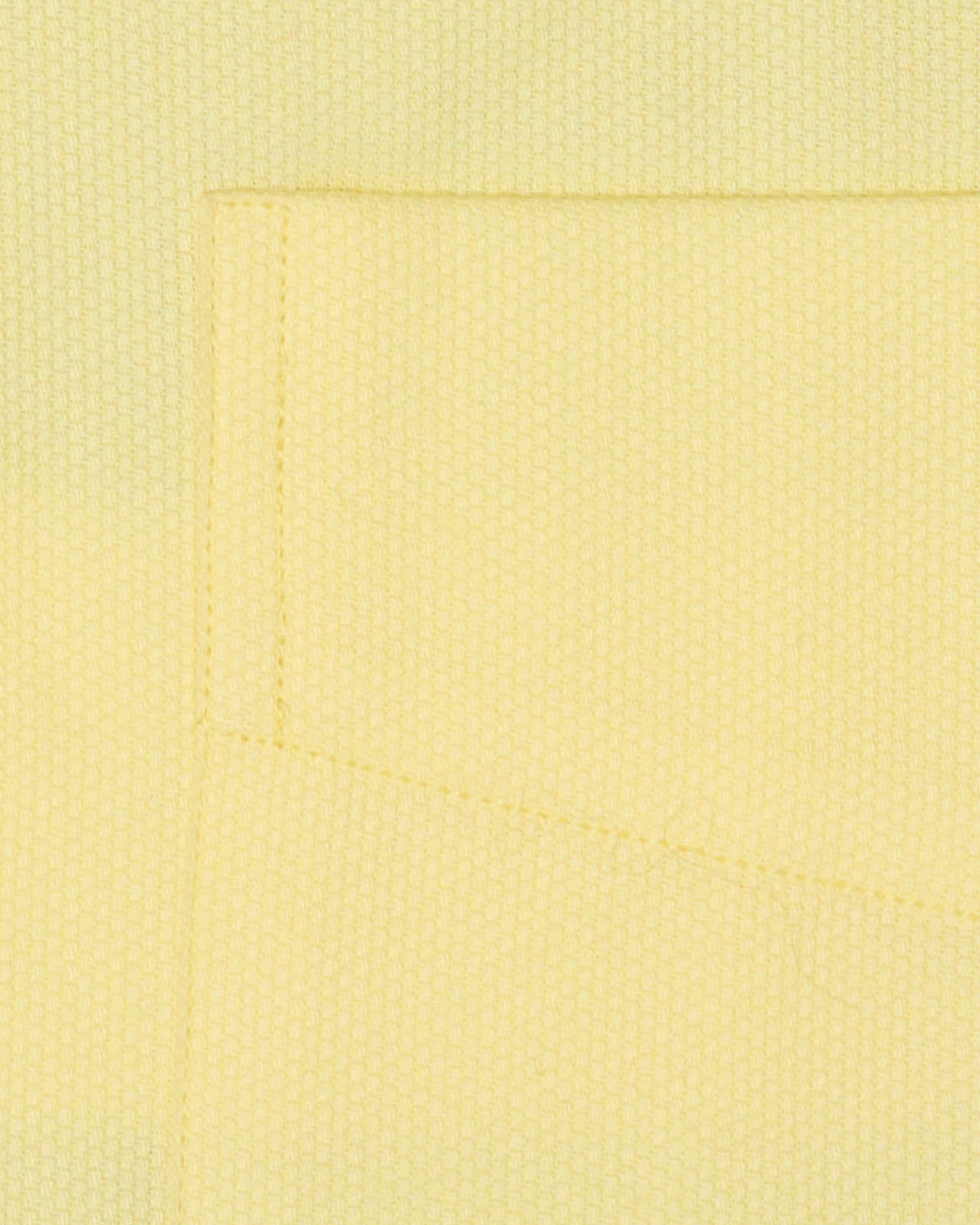 FENICIA for Vannucci Yellow Cotton Short Sleeve Button Down Shirt EU S NEW US 15