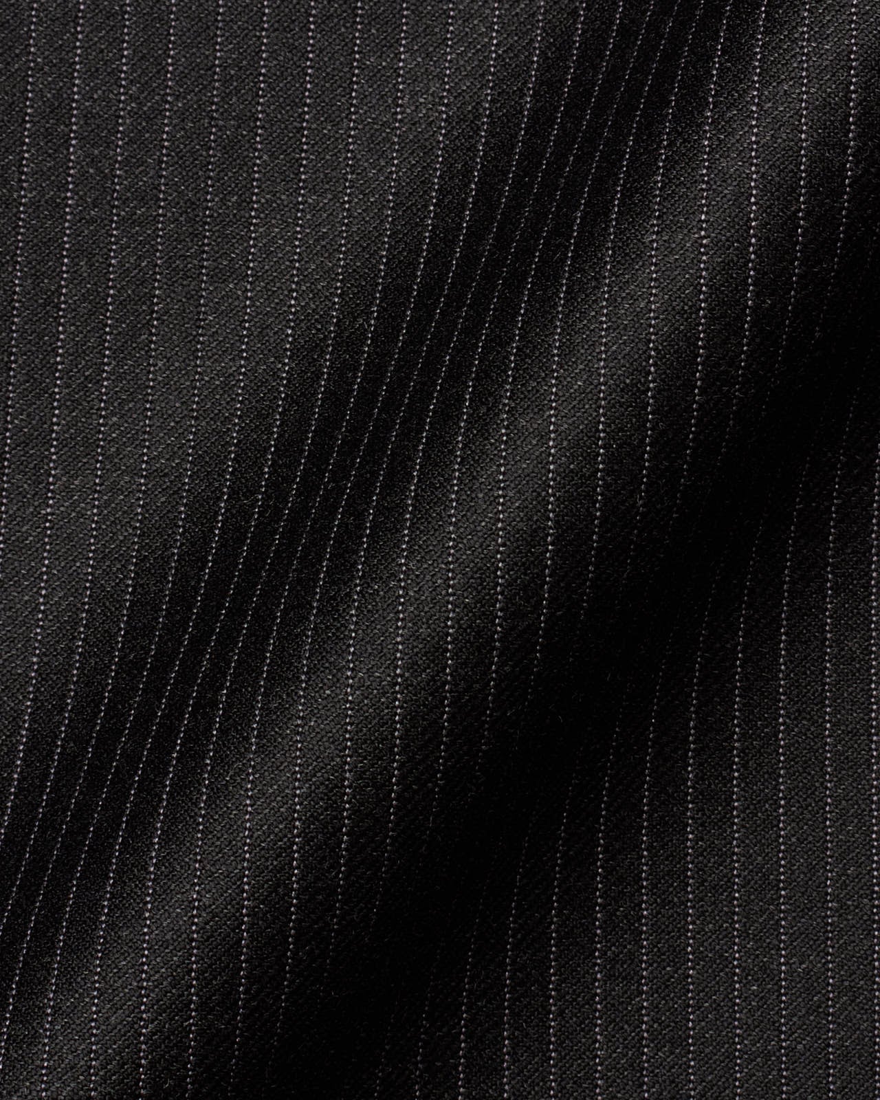 VANNUCCI Milano Handmade Charcoal Gray Striped Virgin Wool Super 150's Suit NEW