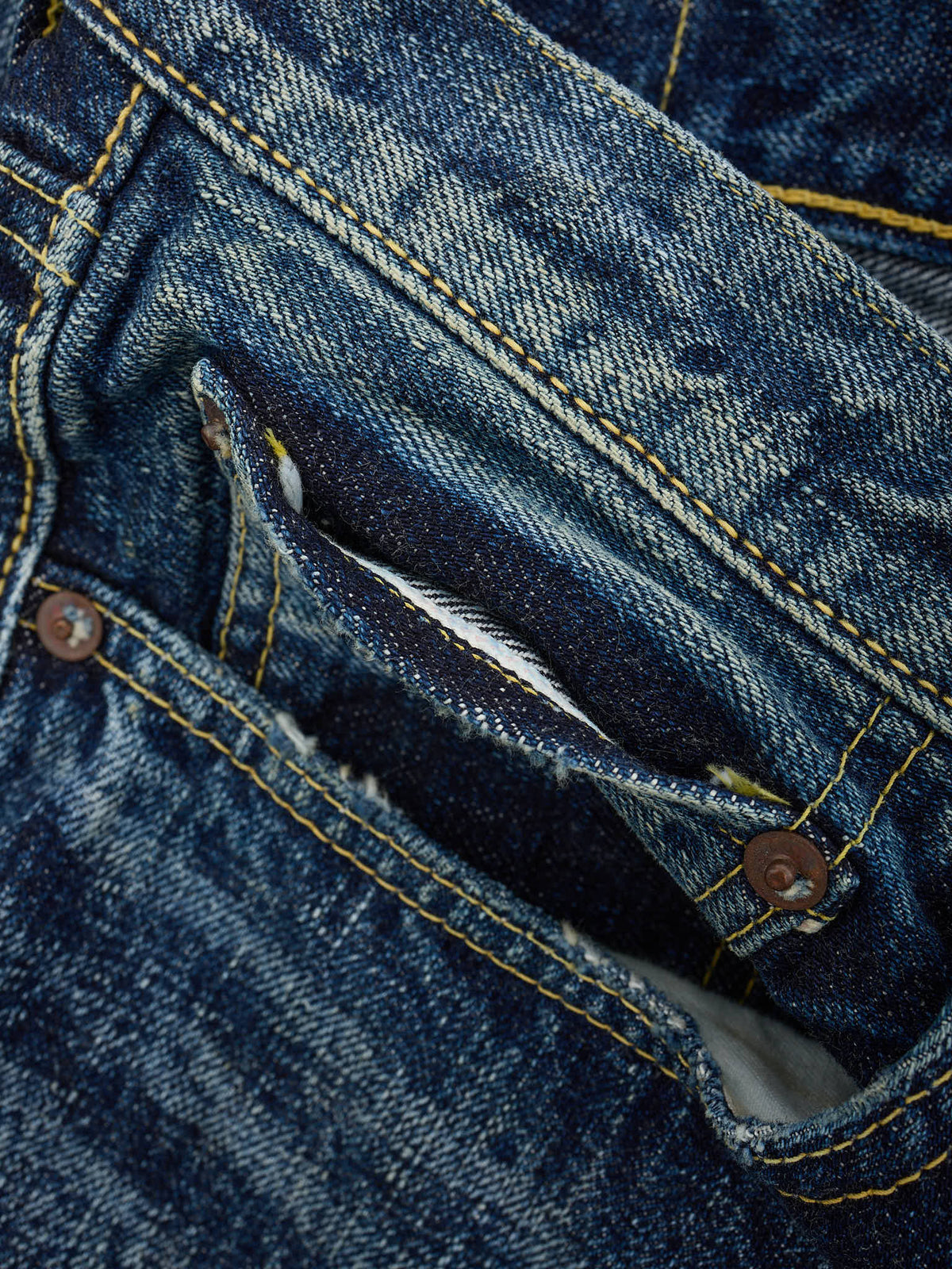 FULLCOUNT 1110XX "Fear of The Dark" Tapered Denim