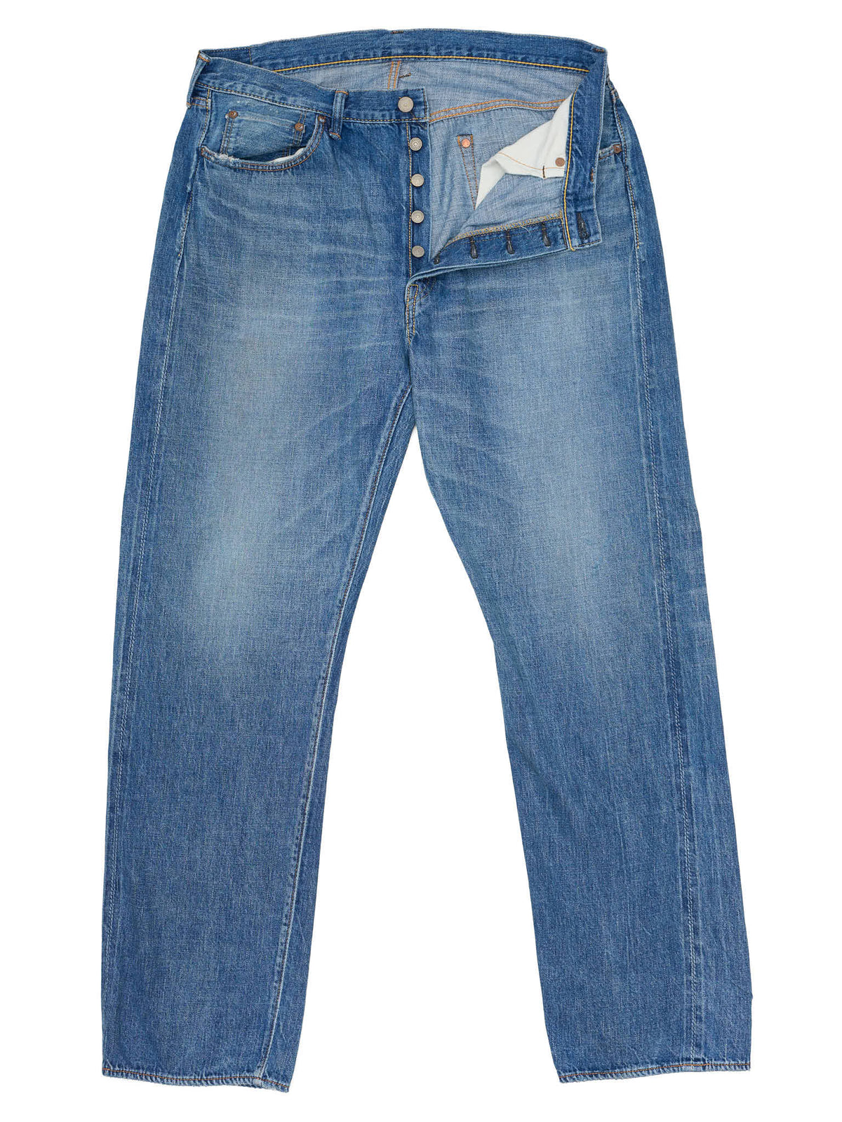 FULLCOUNT 1341 1103SS Dartford Clean Straight Denim Jeans (Super Smooth)