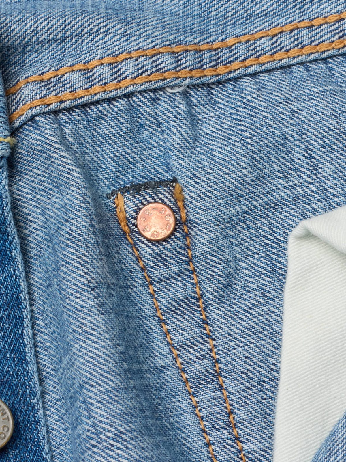FULLCOUNT 1341 1103SS Dartford Clean Straight Denim Jeans (Super Smooth)