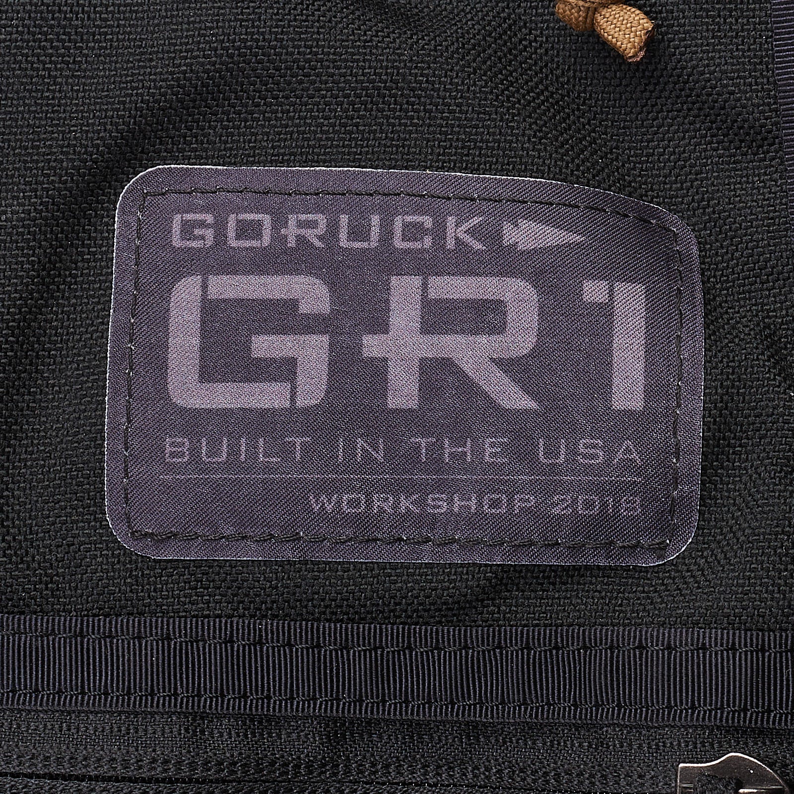 GORUCK GR1 Workshop 2018 Edition Black Backpack Bag 21L NEW GORUCK