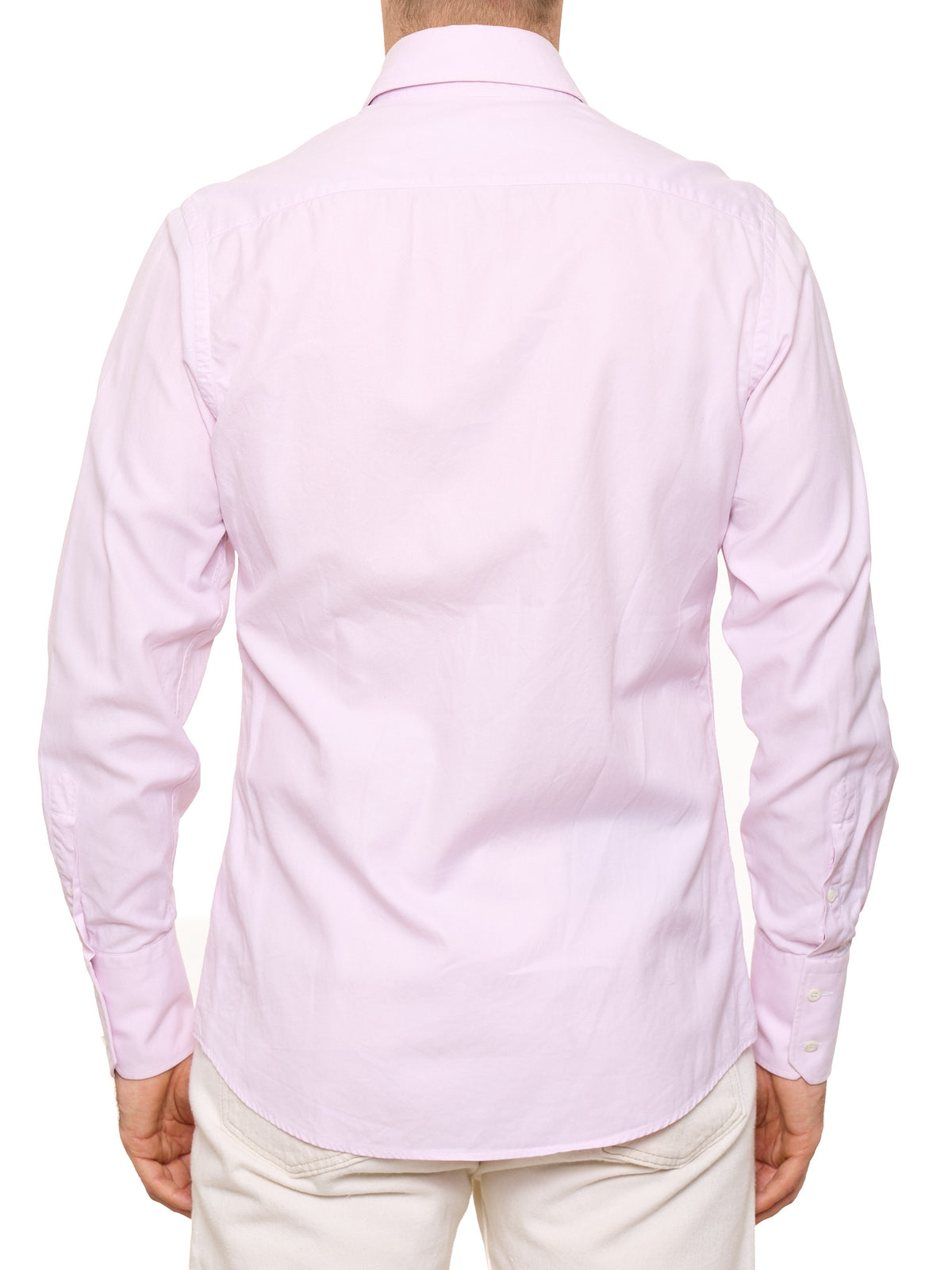 GUCCI Pink Twill Cotton Shirt US 15.75 / EU 40