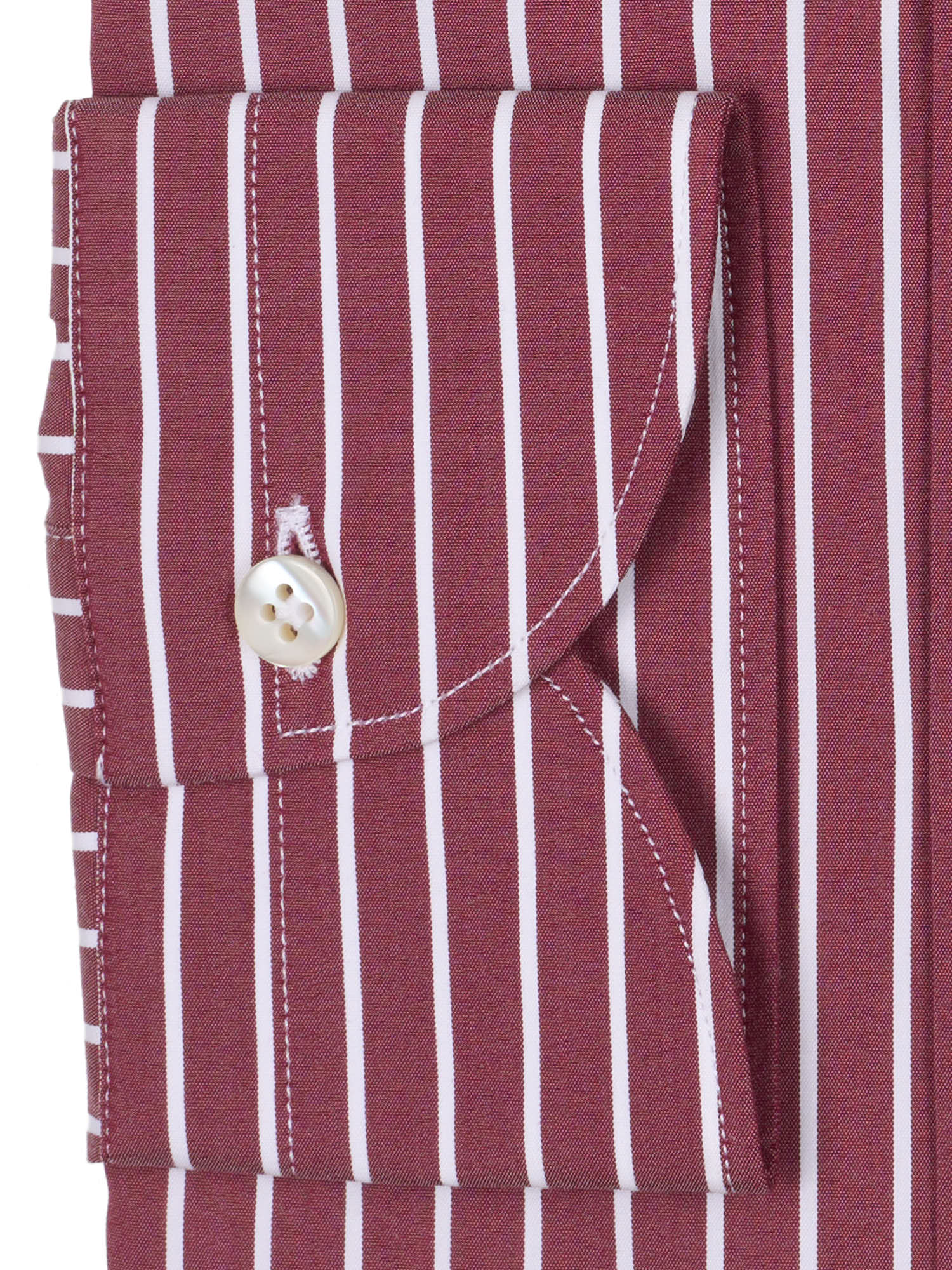 GUGLIELMINOTTI Milano Purple Striped Cotton-Polyamide Dress Shirt NEW