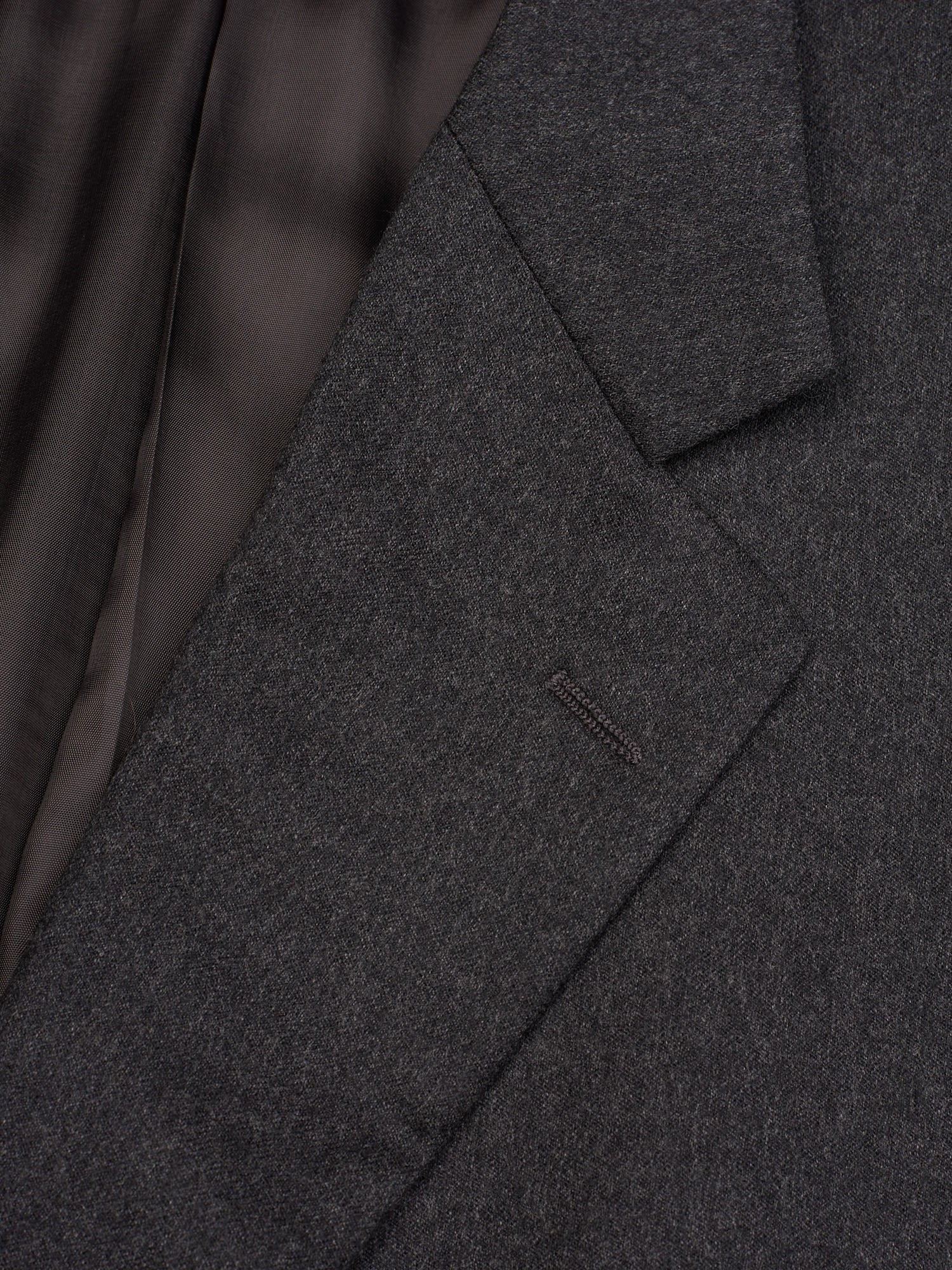 Hitman by Cerruti Dark Gray Cerruti Wool–Cashmere Flannel Suit