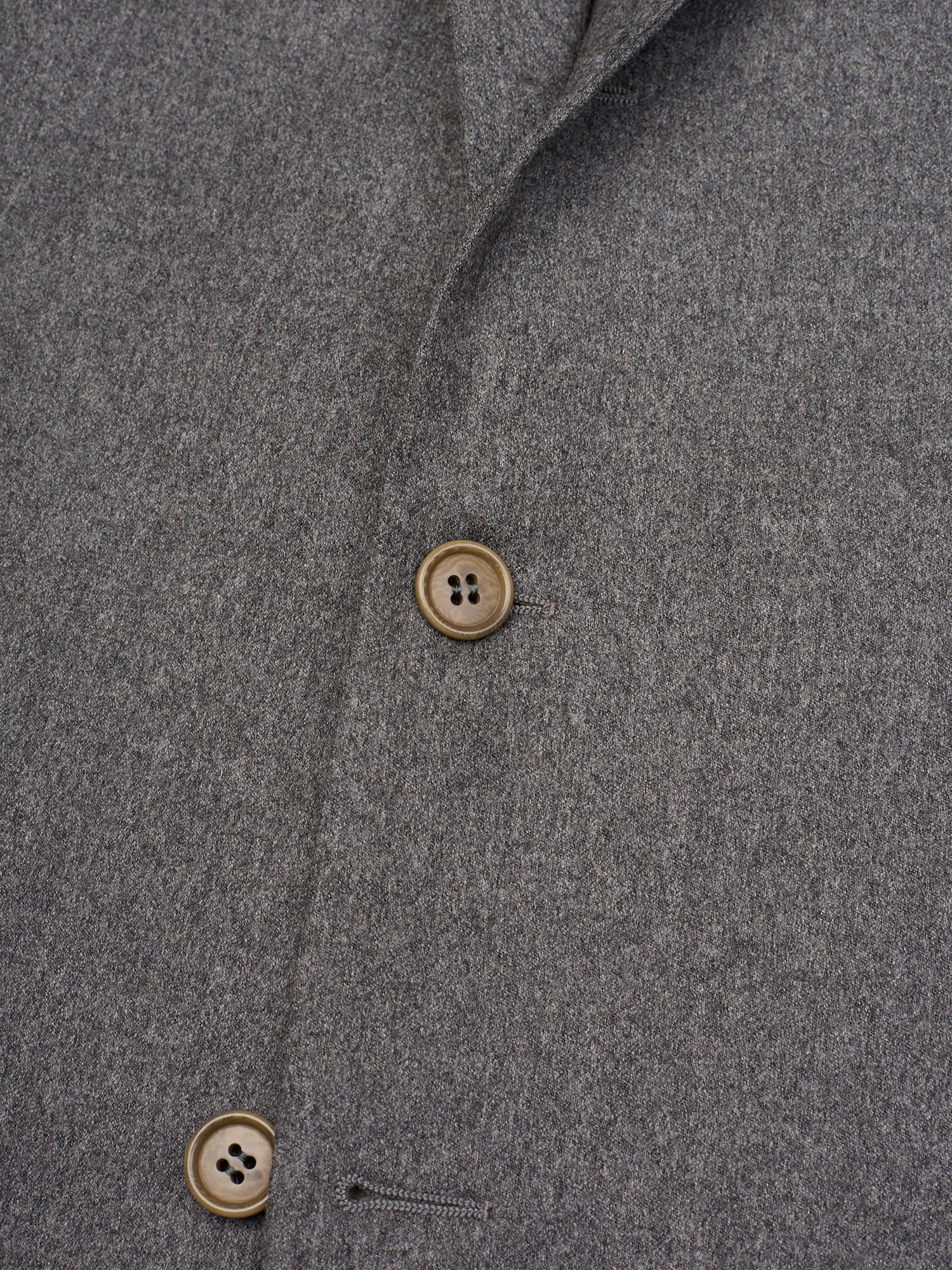 CERRUTI for Sir Wilson Torino Gray Flannel Wool–Cashmere Suit
