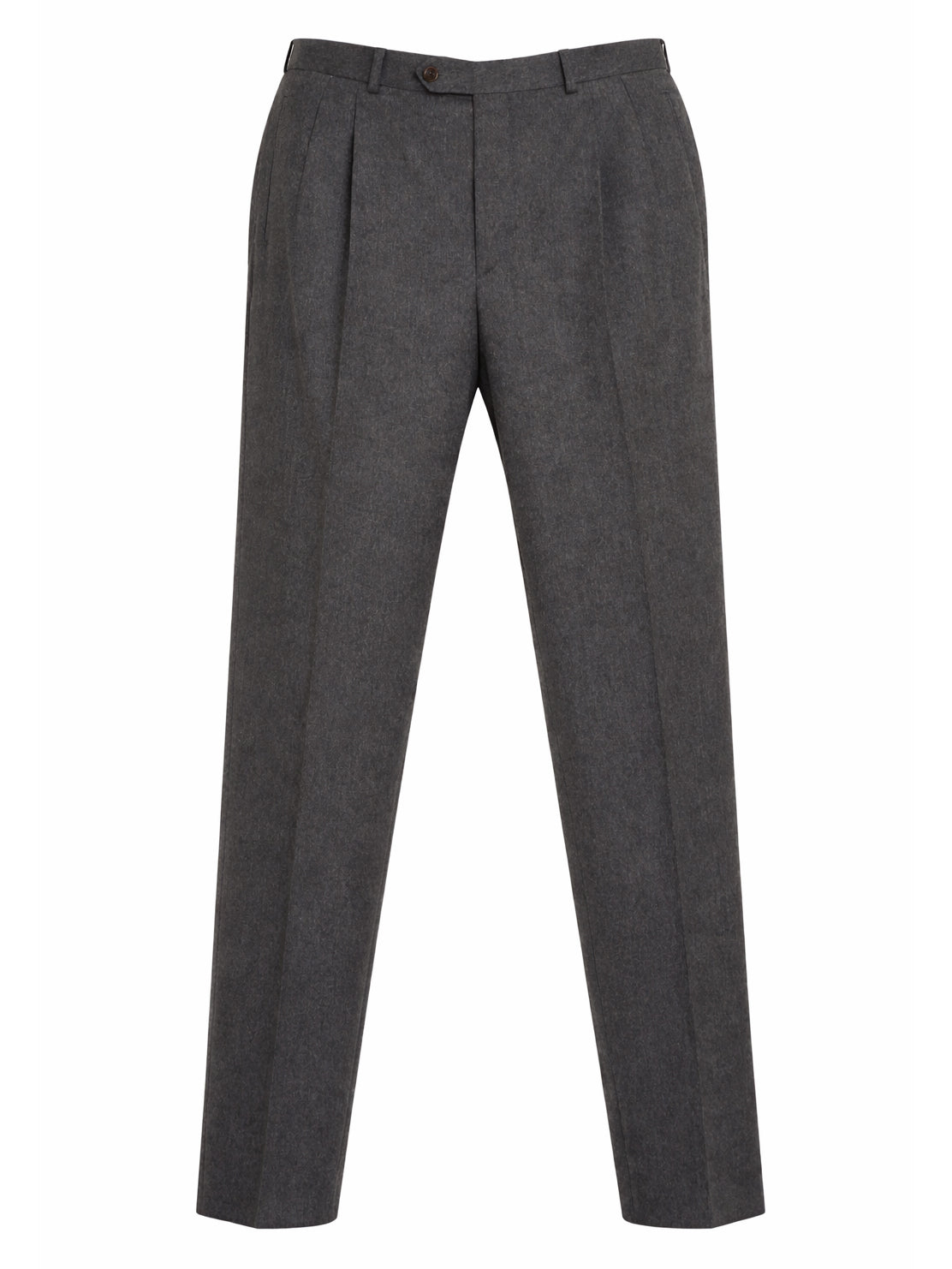 CERRUTI for Sir Wilson Torino Gray Flannel Wool–Cashmere Suit