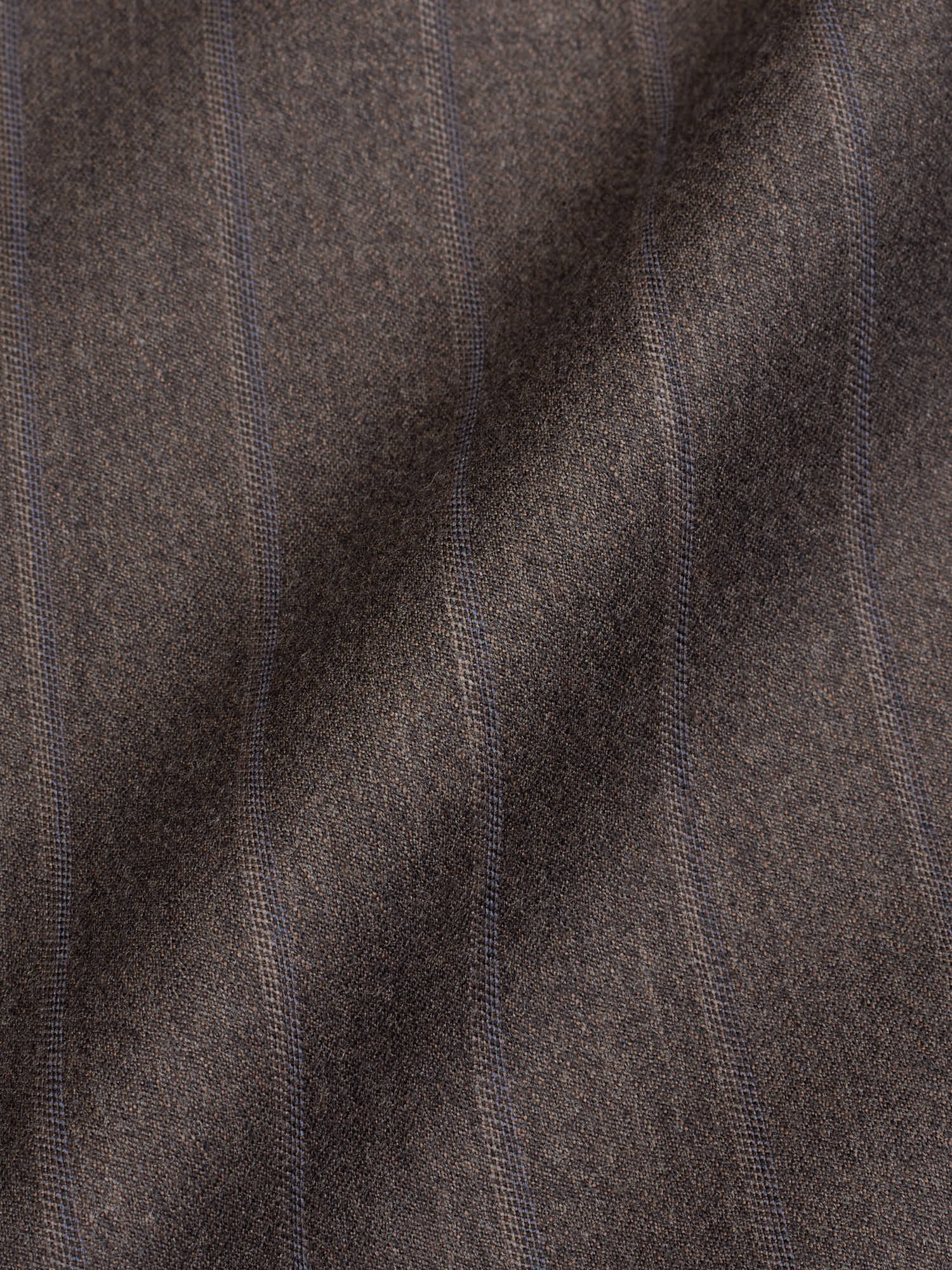 Hitman by Cerruti Brown Striped Wool Business Suit