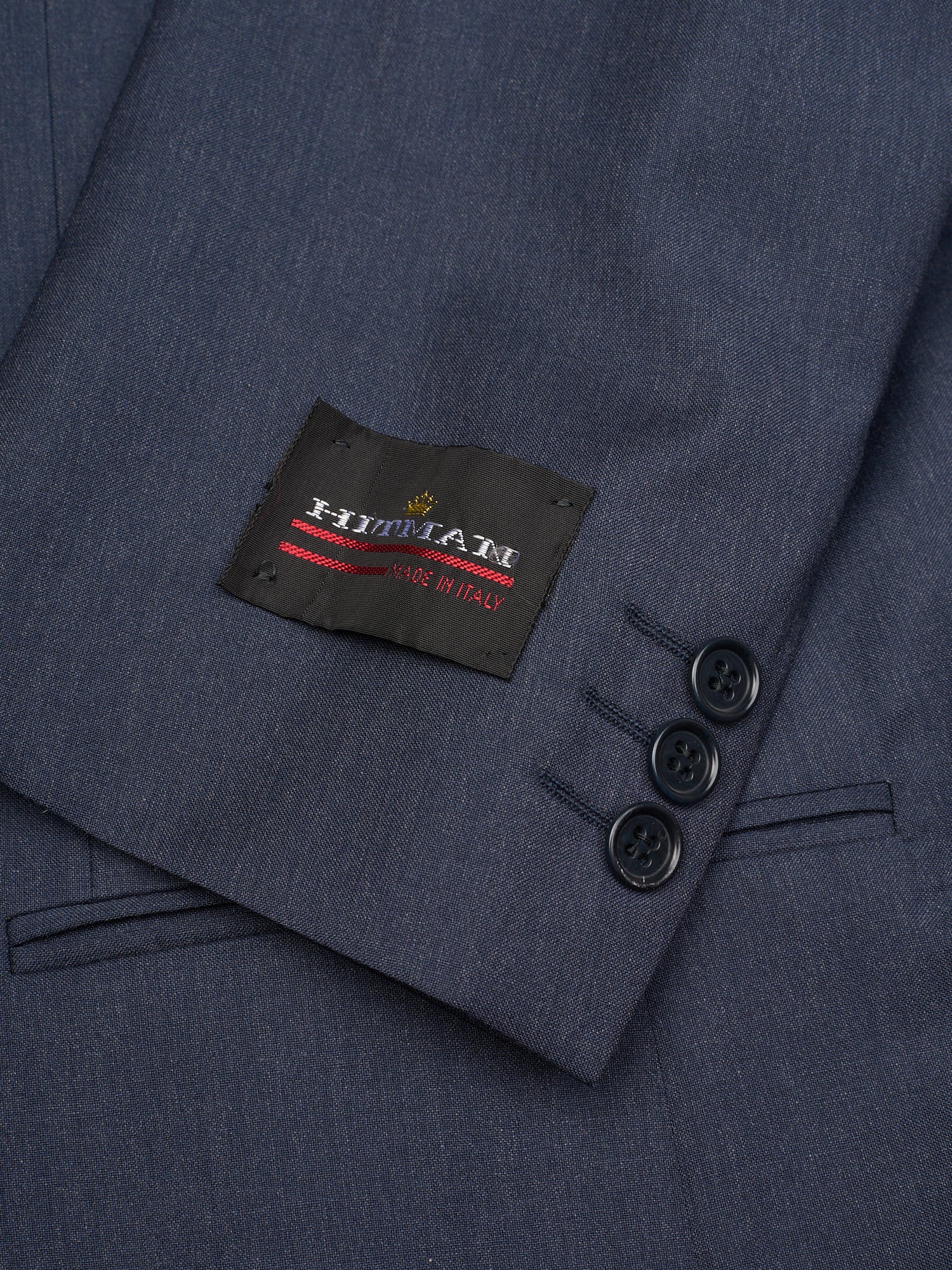 Hitman by Cerruti Navy Blue Pure "Arsenio" Wool Business Suit