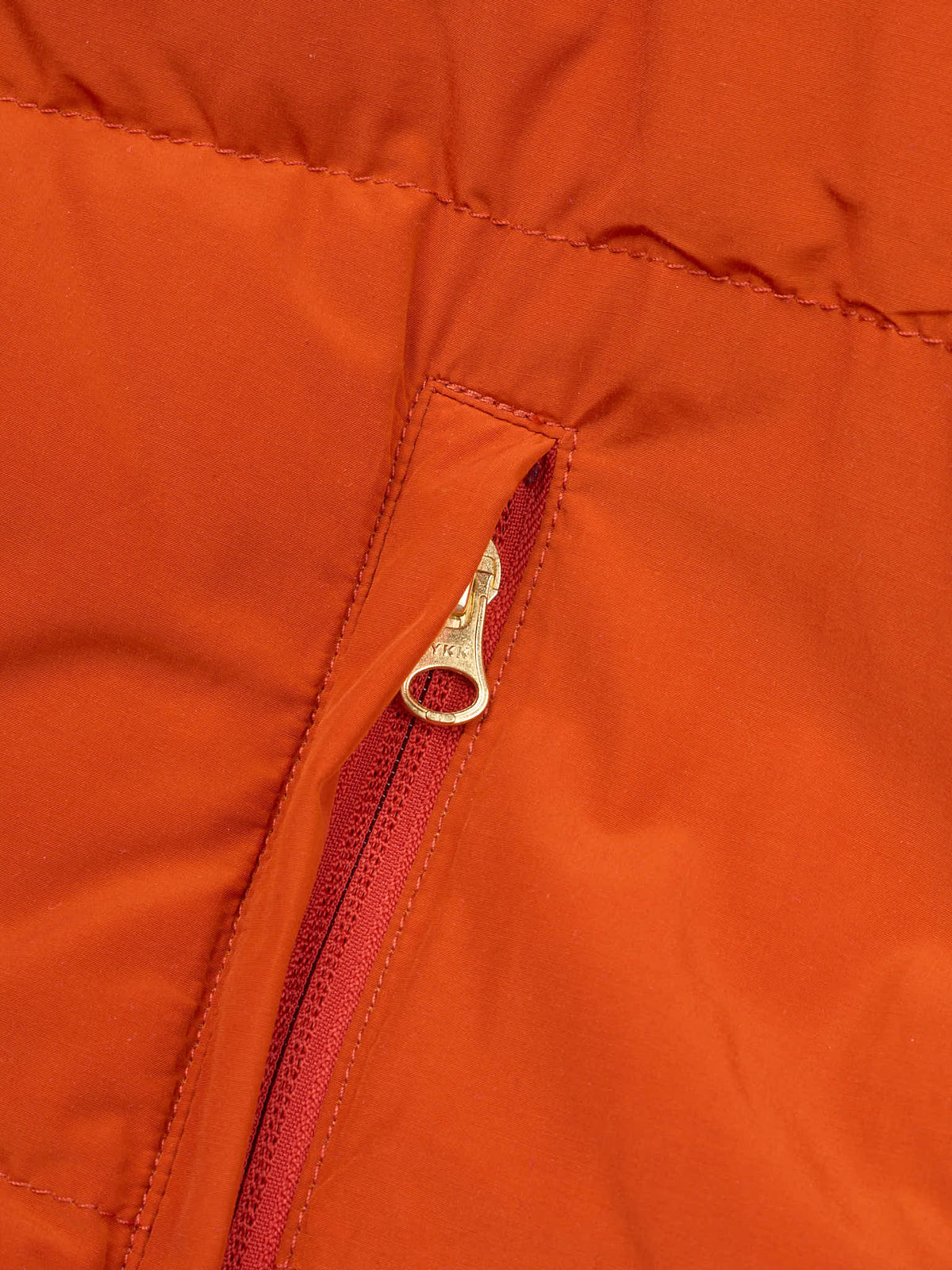 HOLUBAR "Mustang" Dark Orange Down Puffer Jacket Vest NEW Convertible