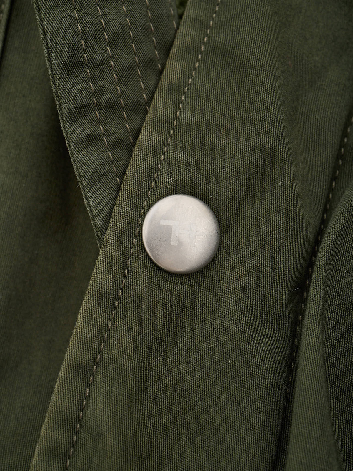 HOLUBAR "North Hunter" Green Cotton Parka Down Filled Parka Jacket Alpaca Mohair Parts