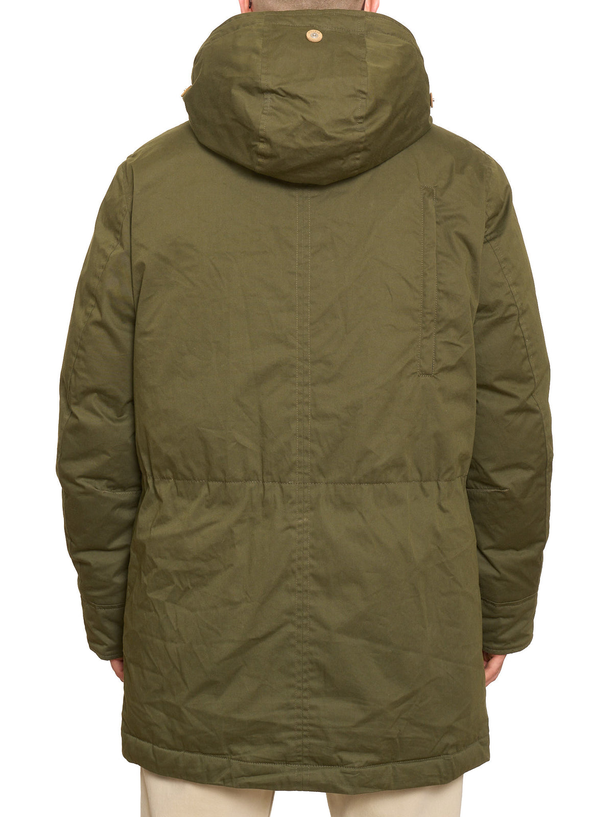 HOLUBAR "Sun Valley Parka" Olive Green Cotton Down Filled Parka Jacket Alpaca Parts