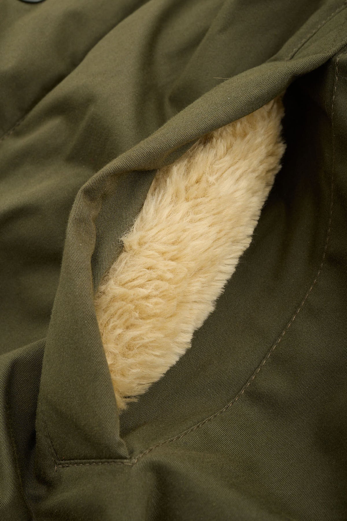 HOLUBAR "Sun Valley Parka" Olive Green Cotton Down Filled Parka Jacket Alpaca Parts