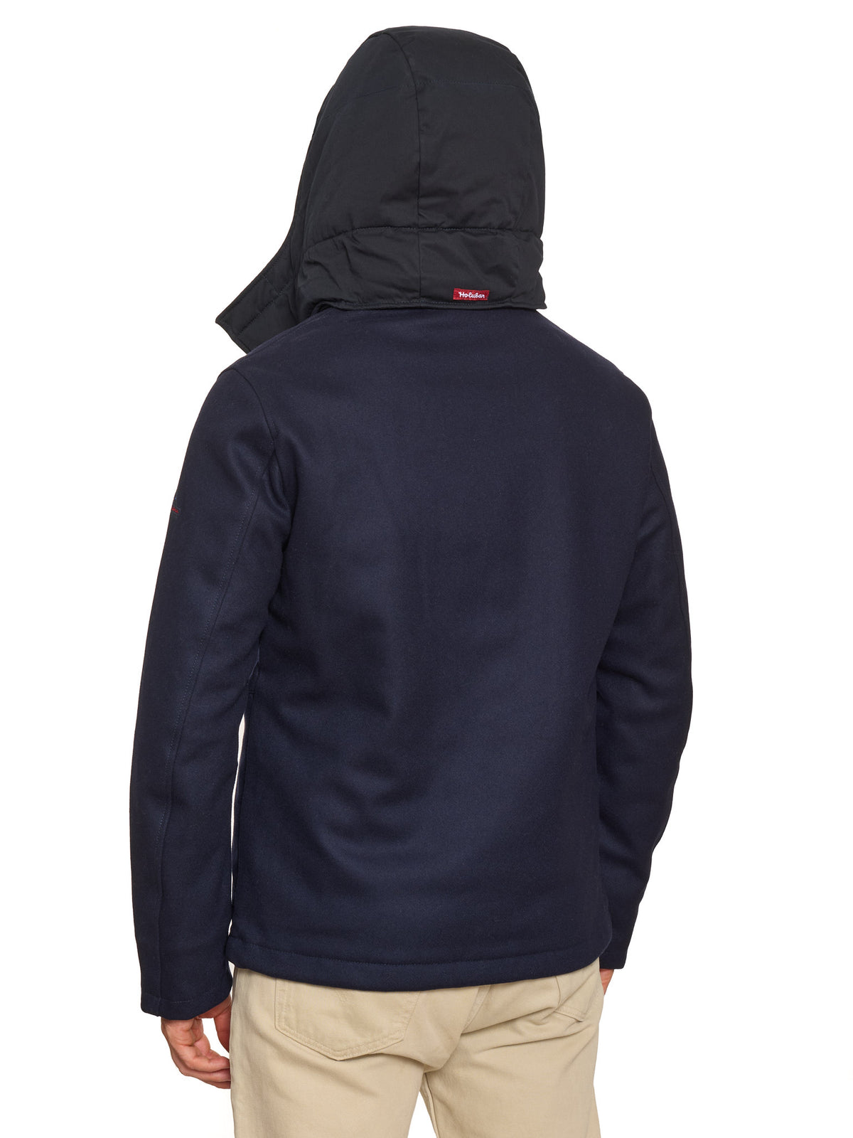 HOLUBAR "Utah" 70TH Anniv. Navy Blue Virgin Wool Down Filled Jacket NEW