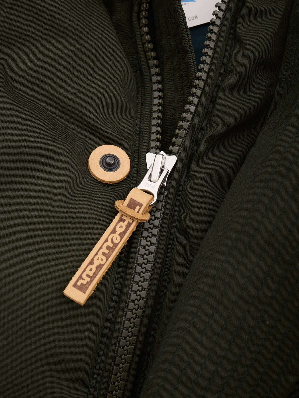 HOLUBAR "Short Boulder" Forest Green Down Jacket Hooded Parka NEW L