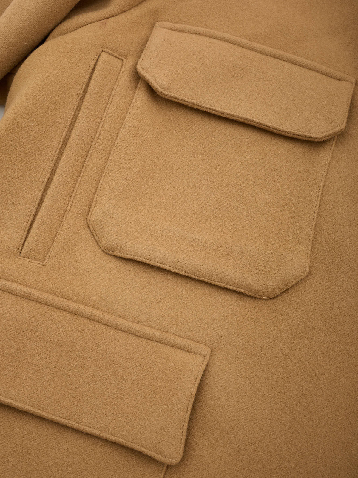 HOLUBAR "Cheyenne" Khaki Orange Virgin Wool Jacket NEW