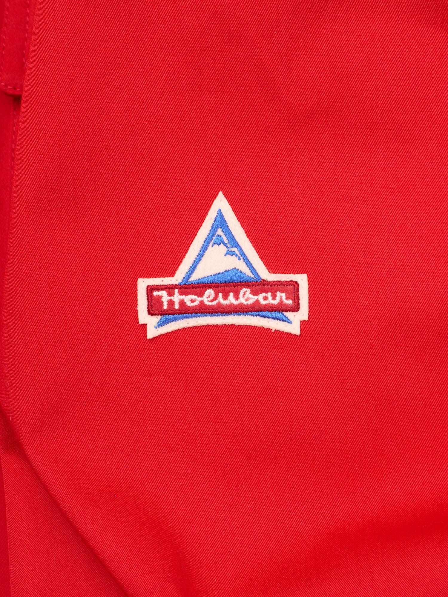 HOLUBAR "Deer Hunter" Red Cotton Hooded Safari Field Jacket