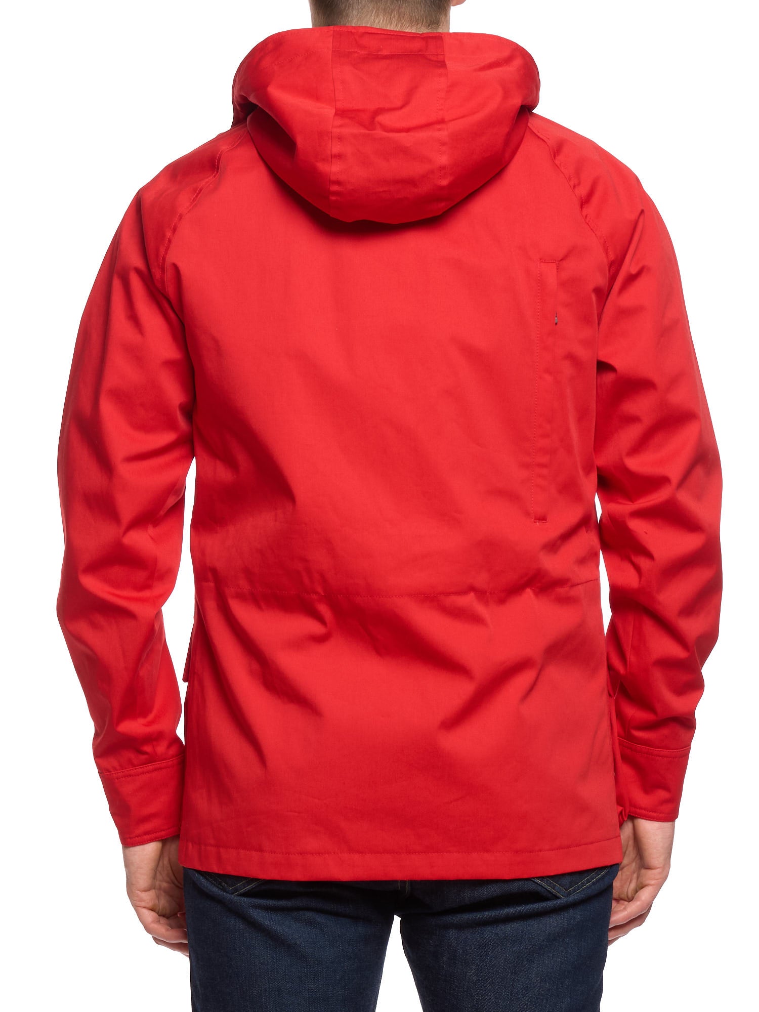 HOLUBAR "Deer Hunter" Red Cotton Hooded Safari Field Jacket