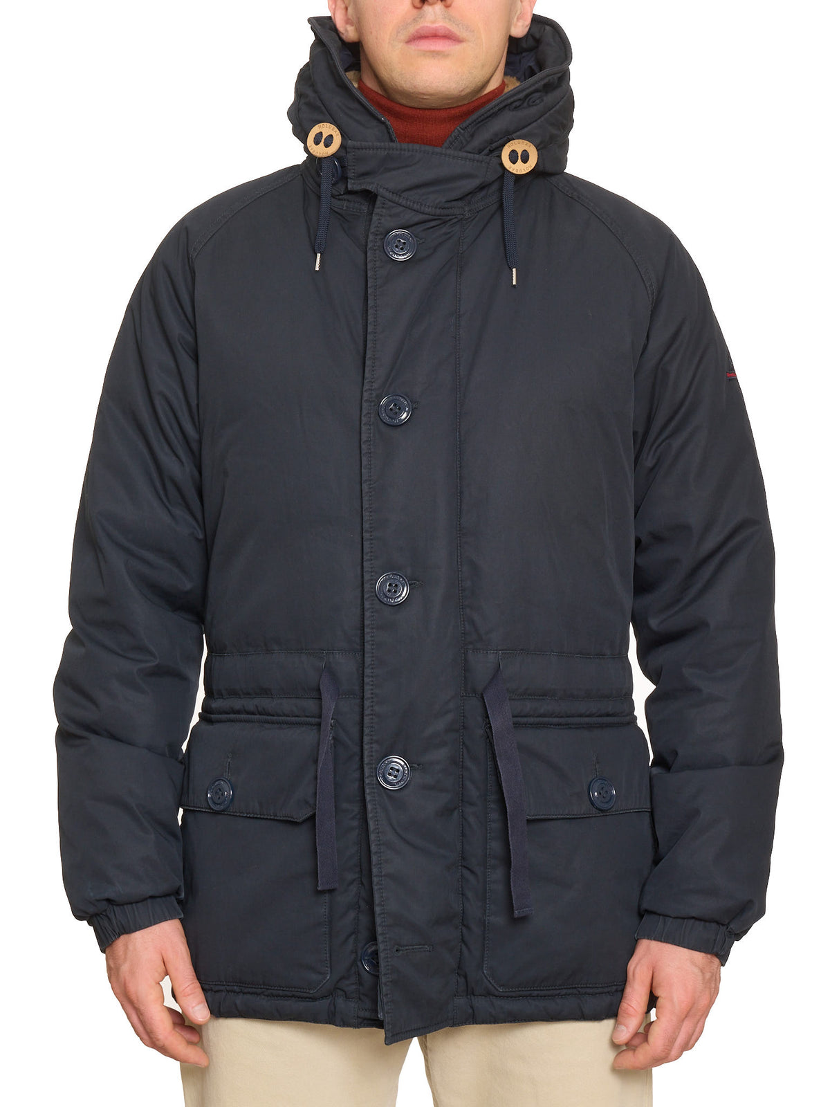 Rare HOLUBAR "Explorer" Blue Down Parka  Jacket Alpaca Cabourn Everest