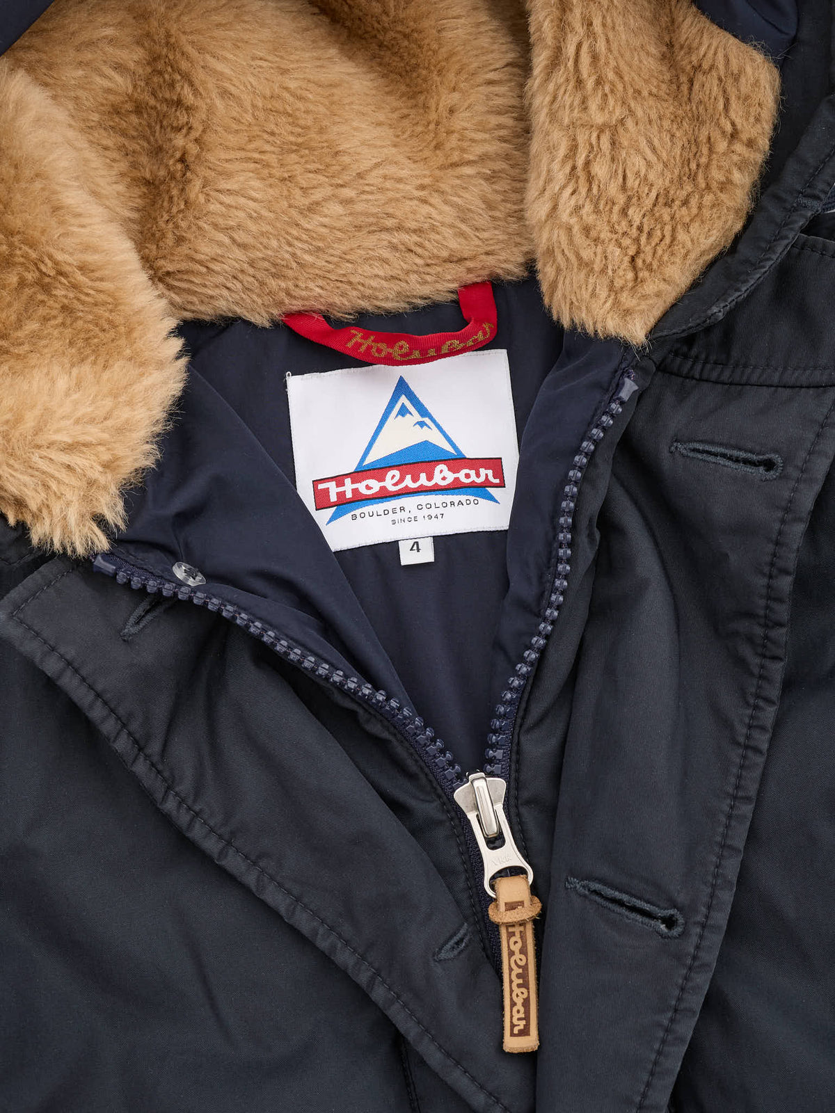 Rare HOLUBAR "Explorer" Blue Down Parka  Jacket Alpaca Cabourn Everest
