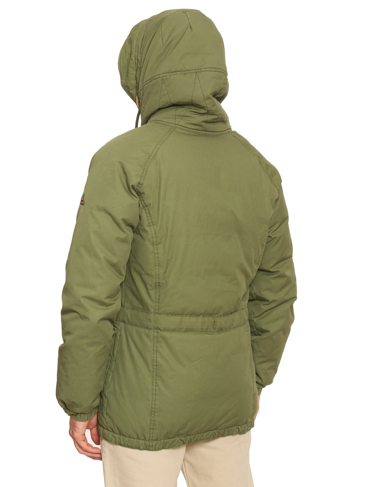 Rare HOLUBAR "Explorer" Military Green Down  Parka Jacket Alpaca Cabourn Everest