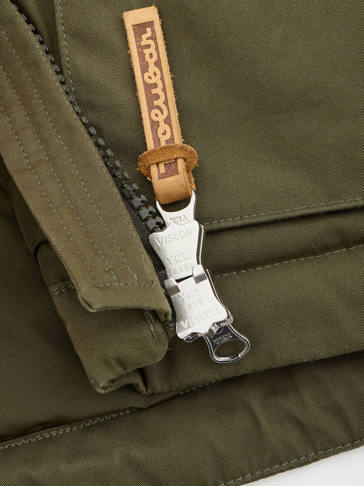 HOLUBAR "New Short Hunter" Green Down Jacket Parka