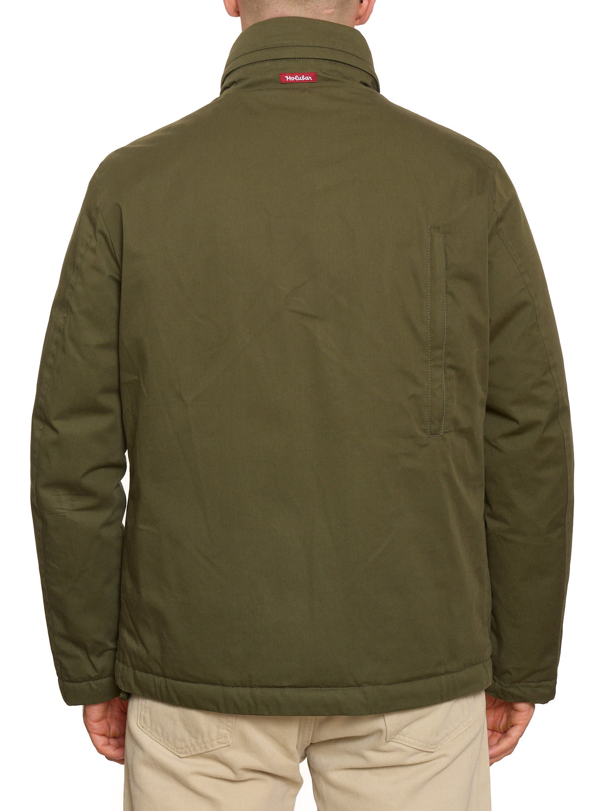 HOLUBAR "New Short Hunter" Green Down Jacket Parka