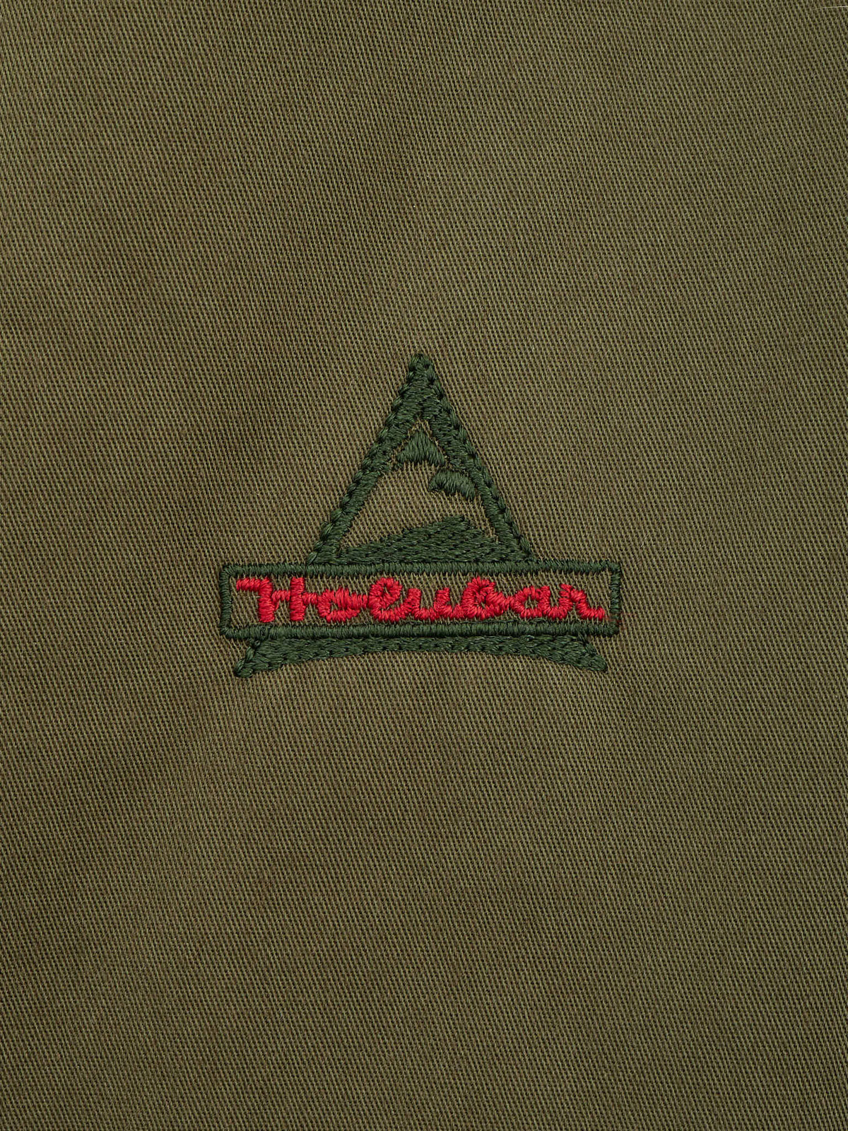 HOLUBAR "New Short Hunter" Green Down Jacket Parka