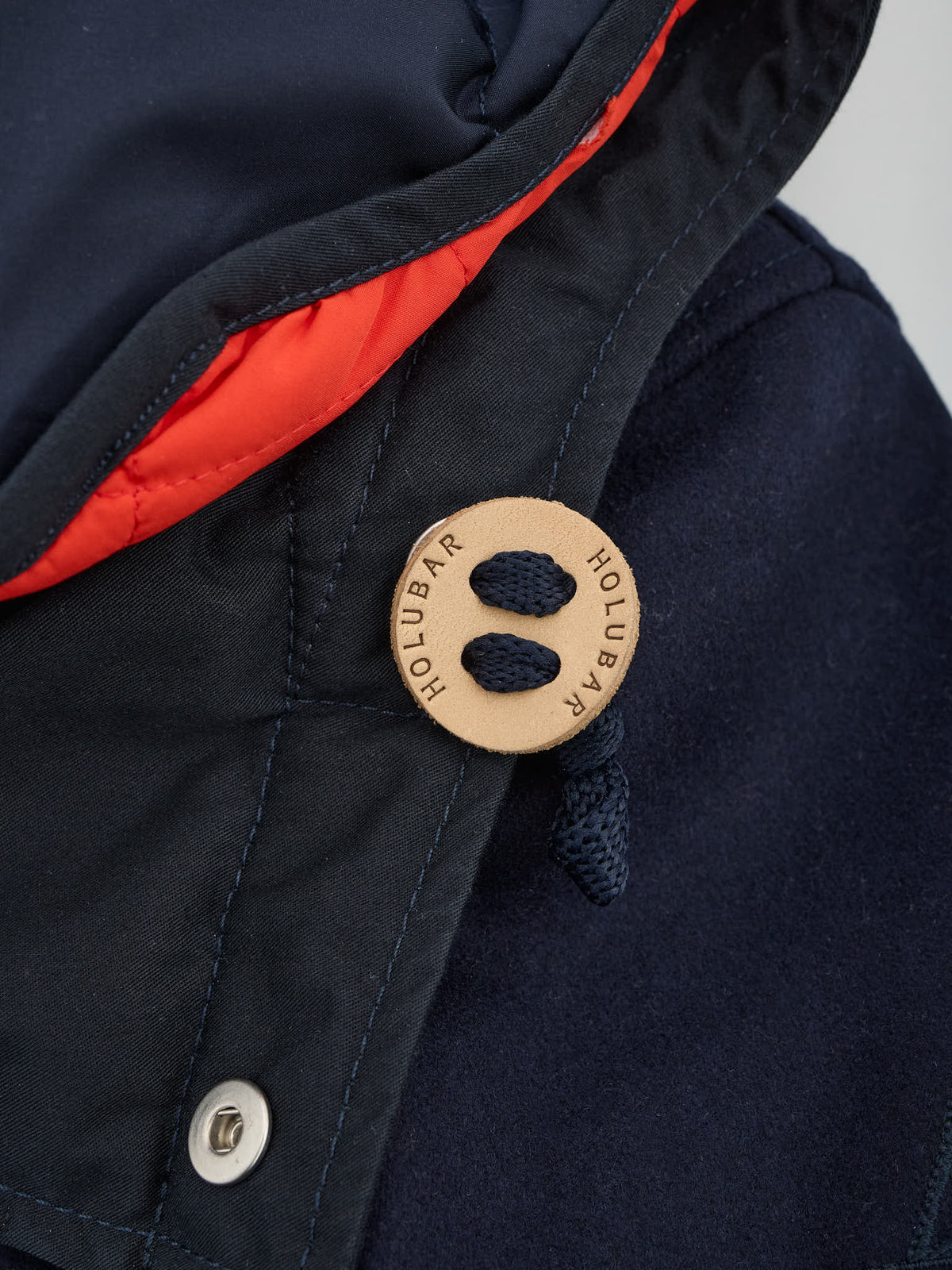 HOLUBAR "Utah" 70TH Anniv. Navy Blue Virgin Wool Down Filled Jacket NEW