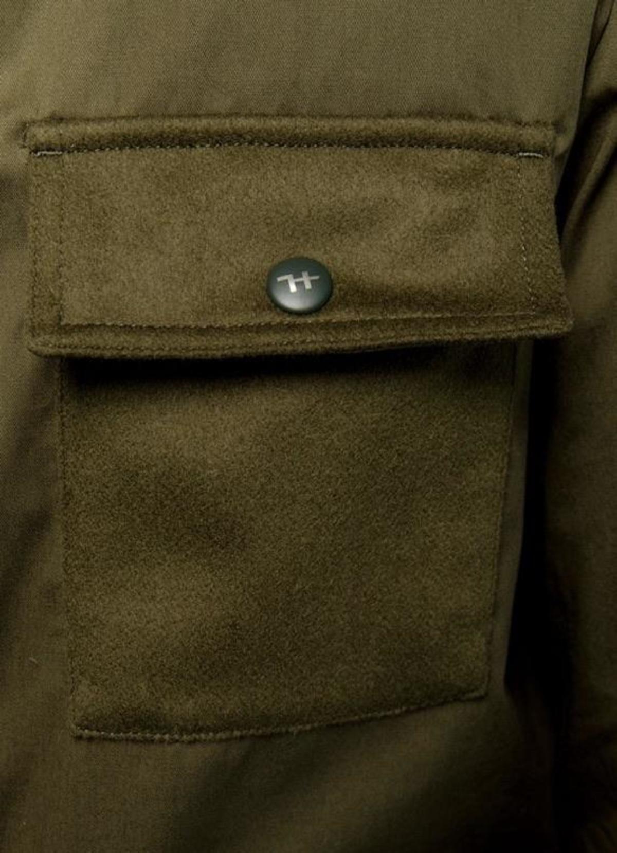 HOLUBAR "New Short Hunter" Green Down Jacket Parka