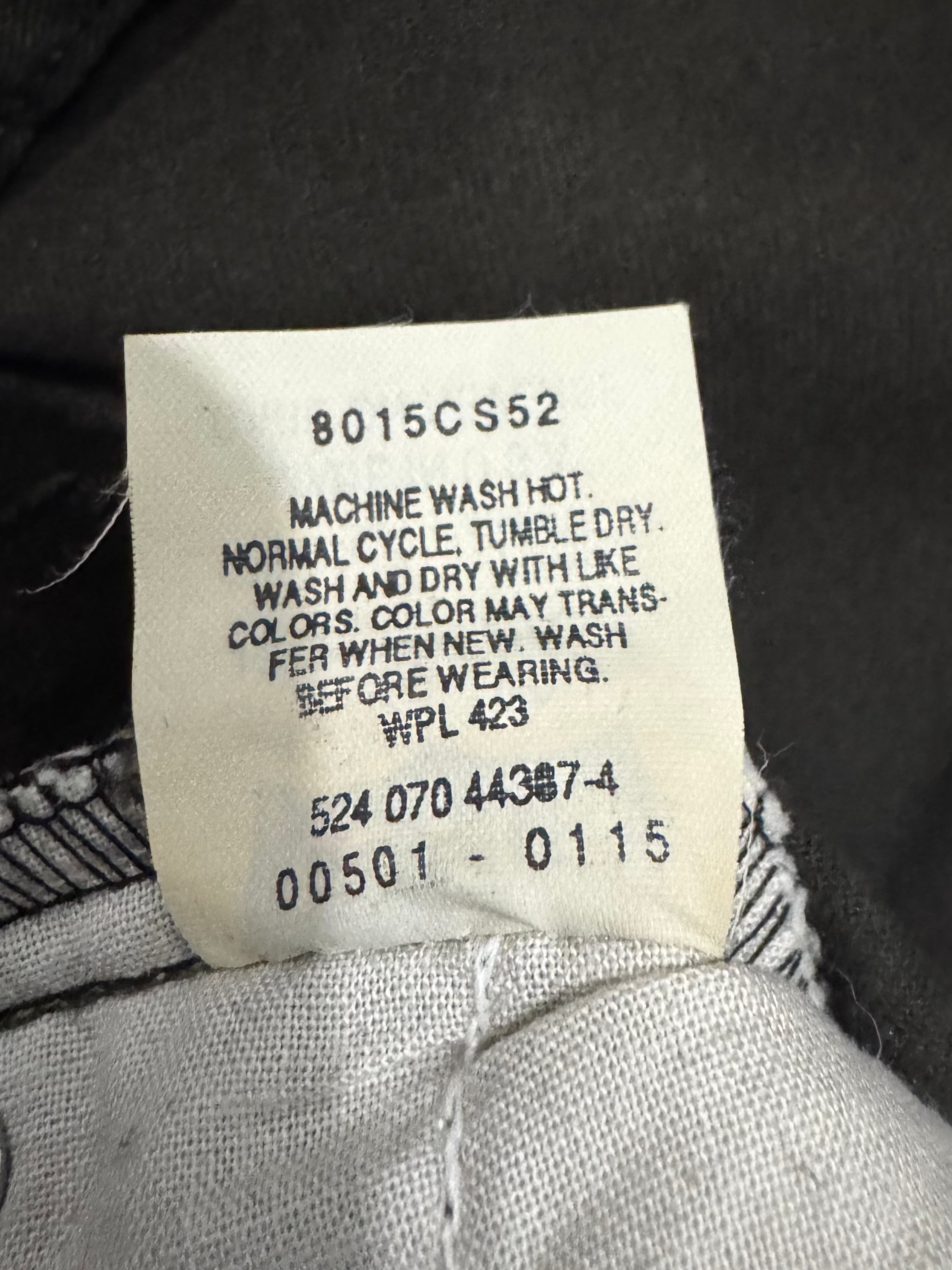 Rare Vintage LEVI'S 501 Olive Green Cotton Jeans Made in USA Deadstock 1990's
