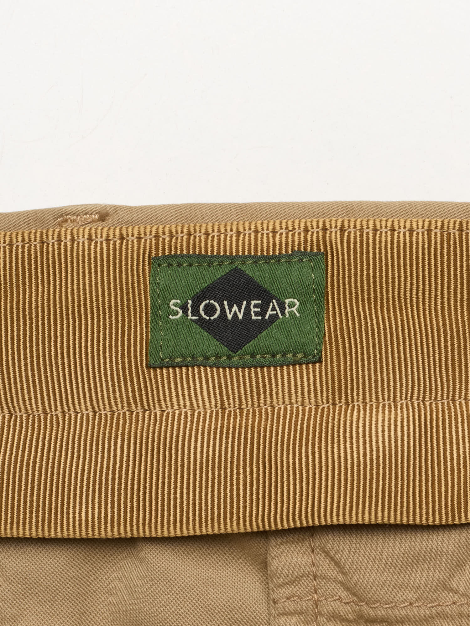 INCOTEX Beige "Royal Batavia" Cotton Slim Fit Chino Pants