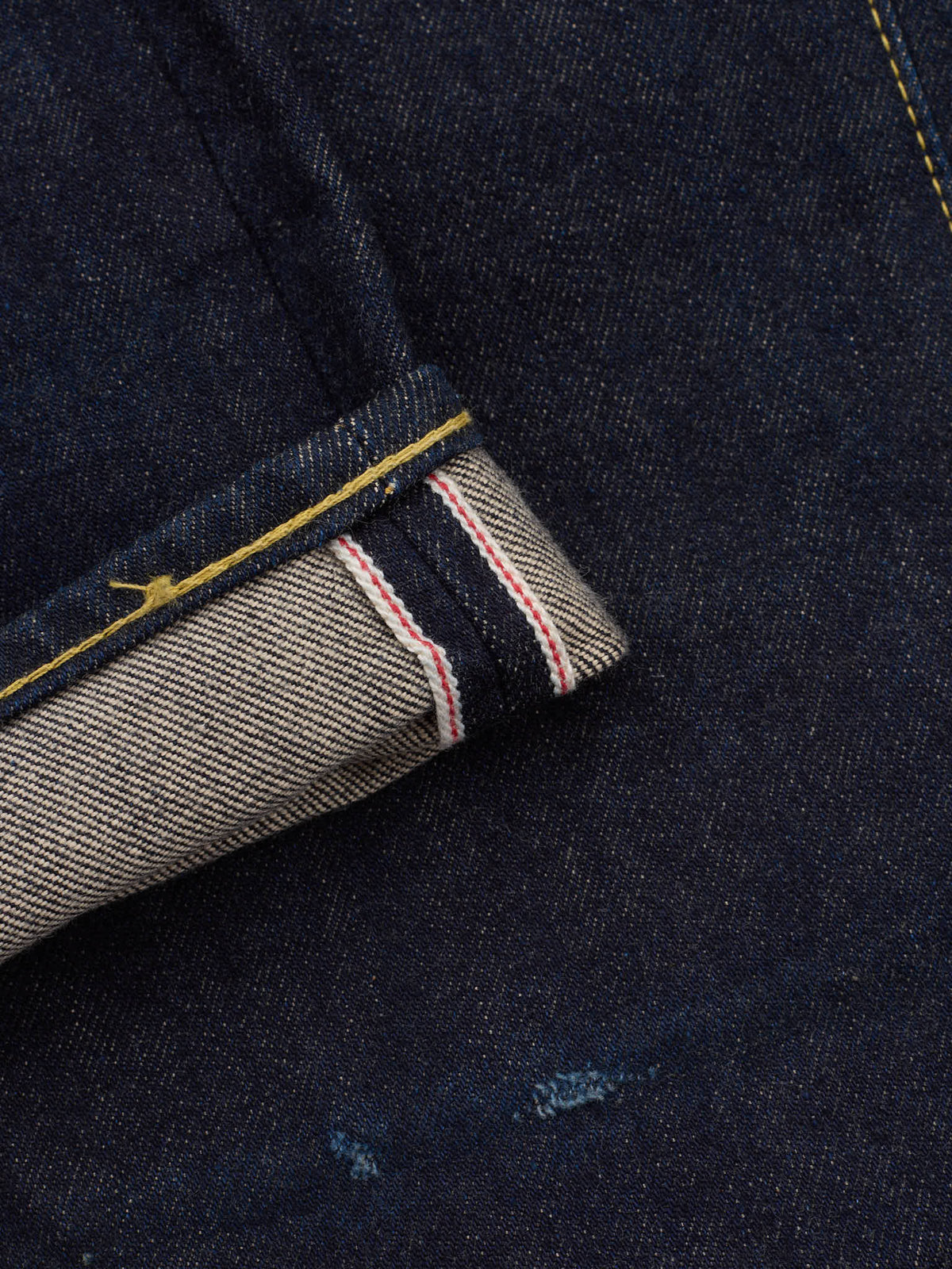 IRON HEART 666 14oz Selvedge Denim Slim Straight Cut Jeans
