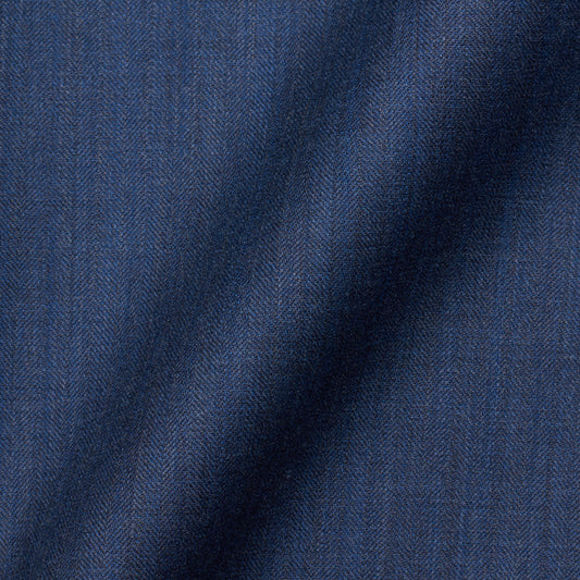 ISAIA Napoli Handmade Blue Wool Blend Jacket Sport Coat EU 44 NEW US 34