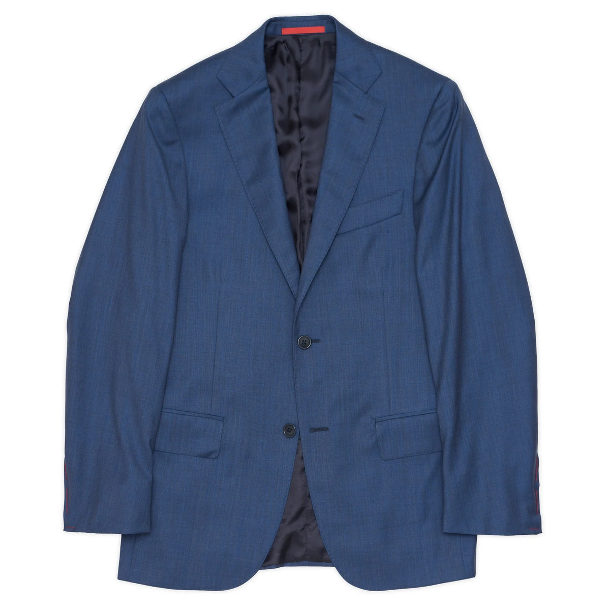週末セール！美品！イザイア ISAIA 高級ジャケット LANA WOOL 44 ISAIA Napoli Handmade Blue Wool Blend Jacket Sport Coat EU 44 NEW US 3