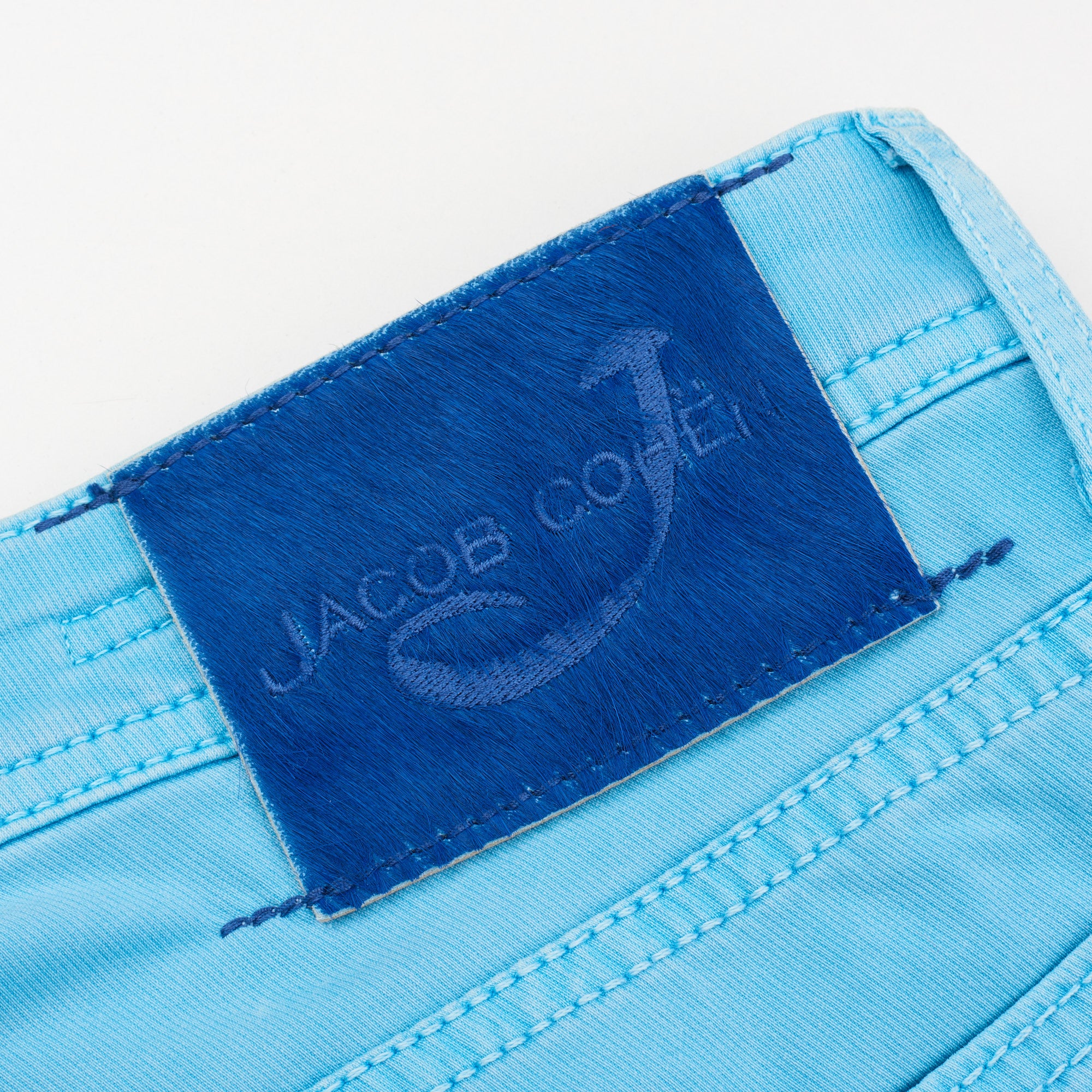 JACOB COHEN J688 Comfort Vintage Light Blue Cotton Stretch Slim Fit Jeans Pants US 33 JACOB COHEN