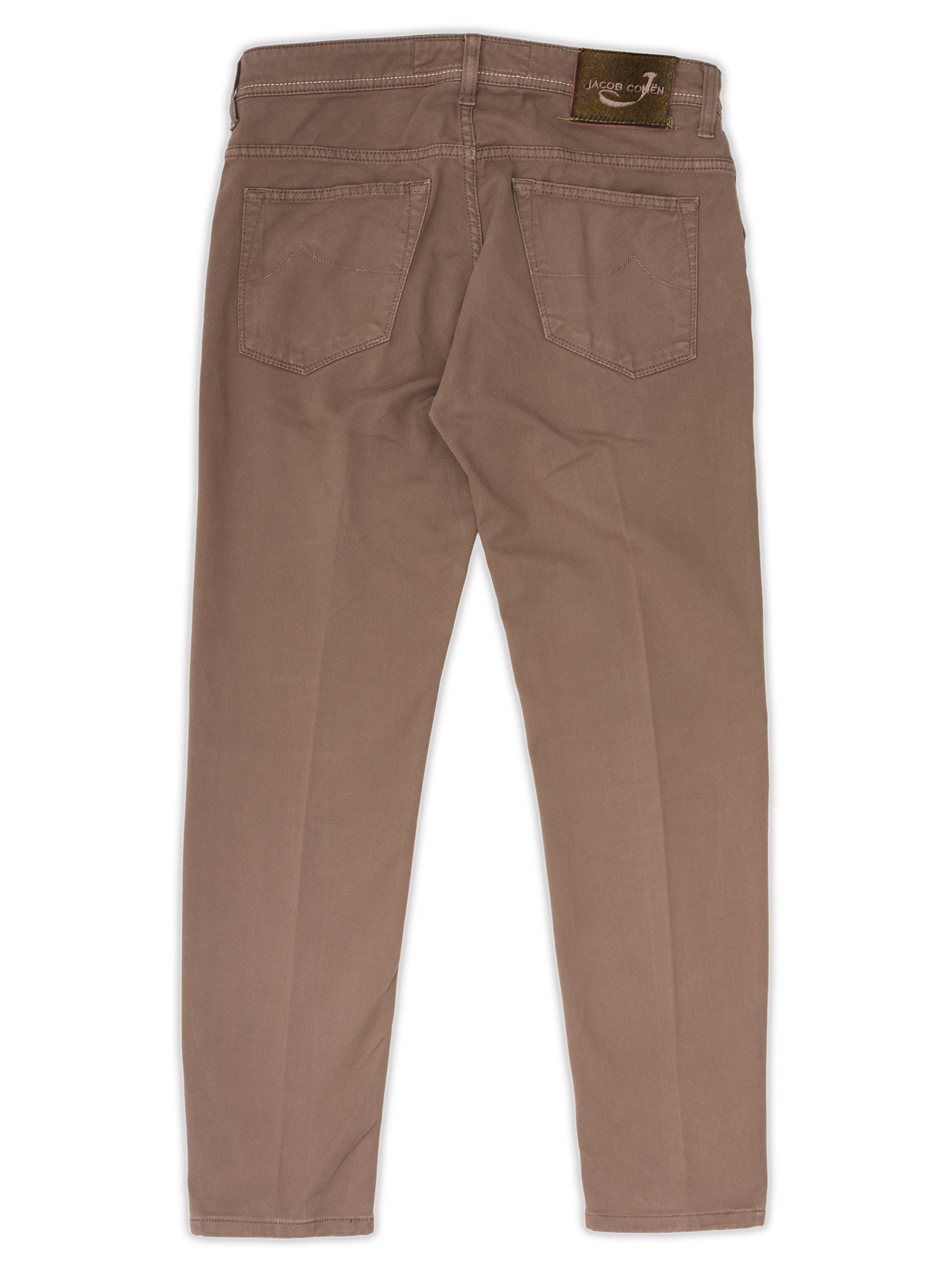 JACOB COHEN Luxury Denim Type 613.C Brown Cotton Twill Stretch Jeans US 32