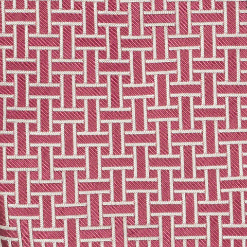 JAY KOS New York Handmade Red Geometry Design Silk Tie