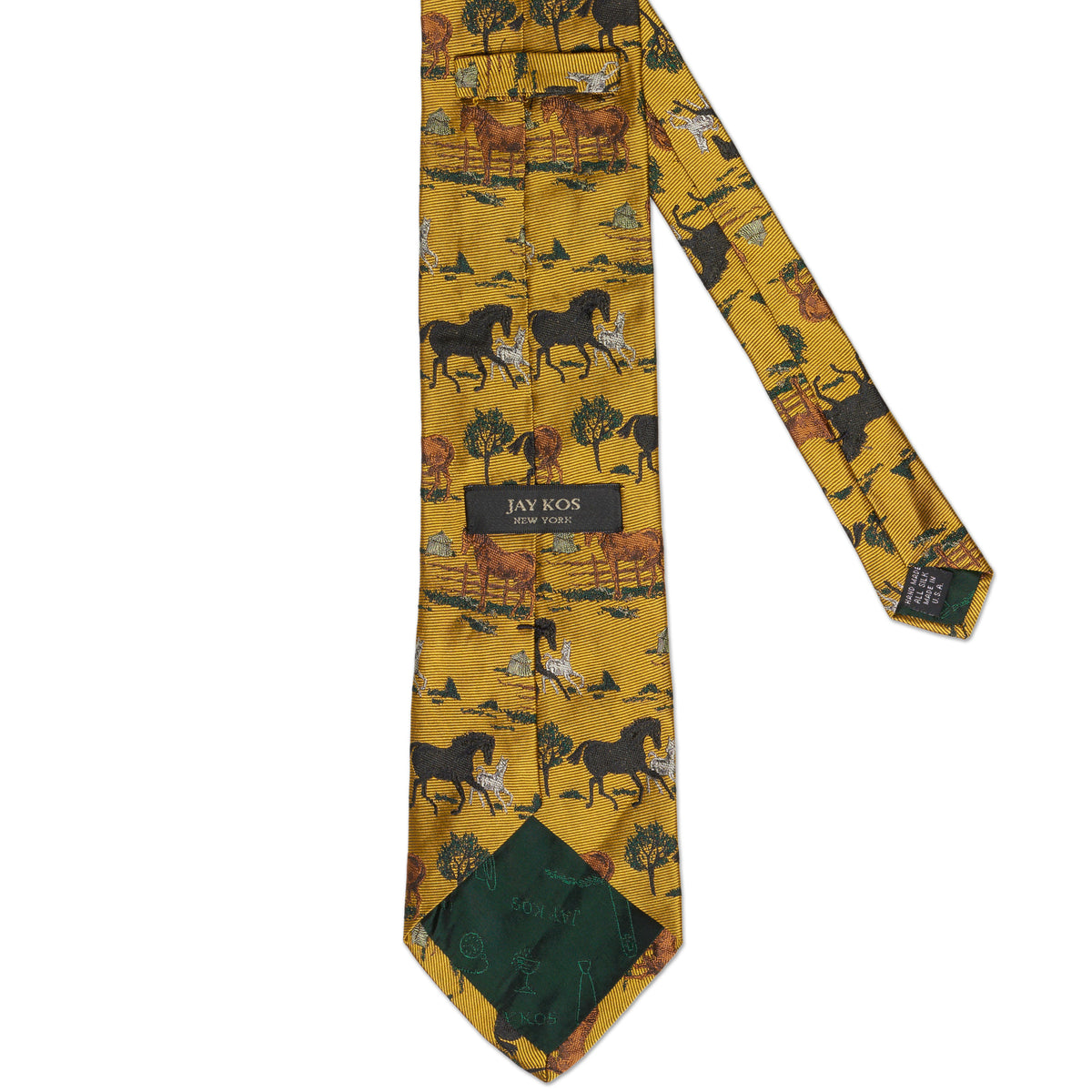 JAY KOS New York Handmade Silk Ties Batch of 9 Luxury