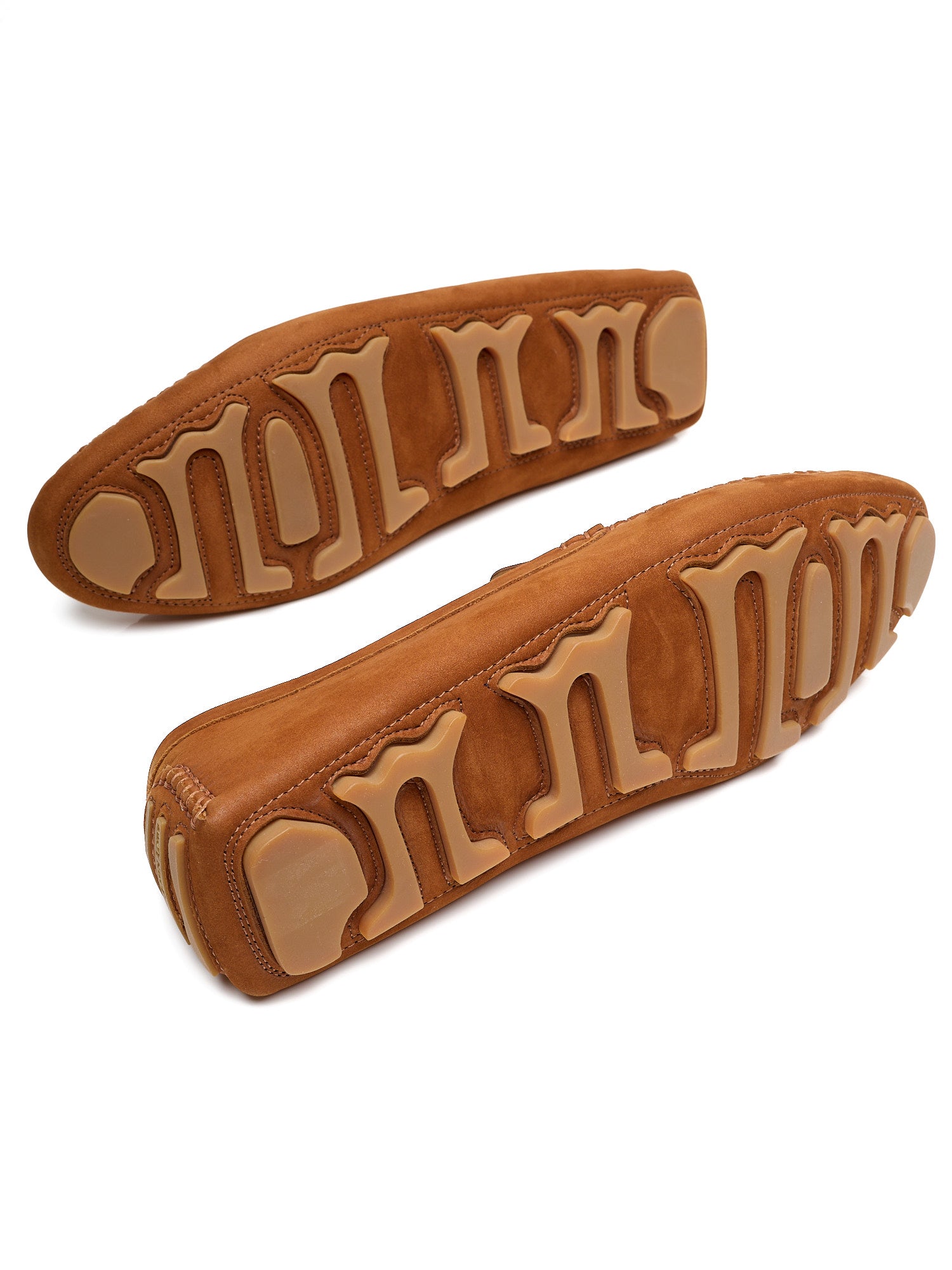 JOHN LOBB Tan Suede Leather Driving Loafers Shoes