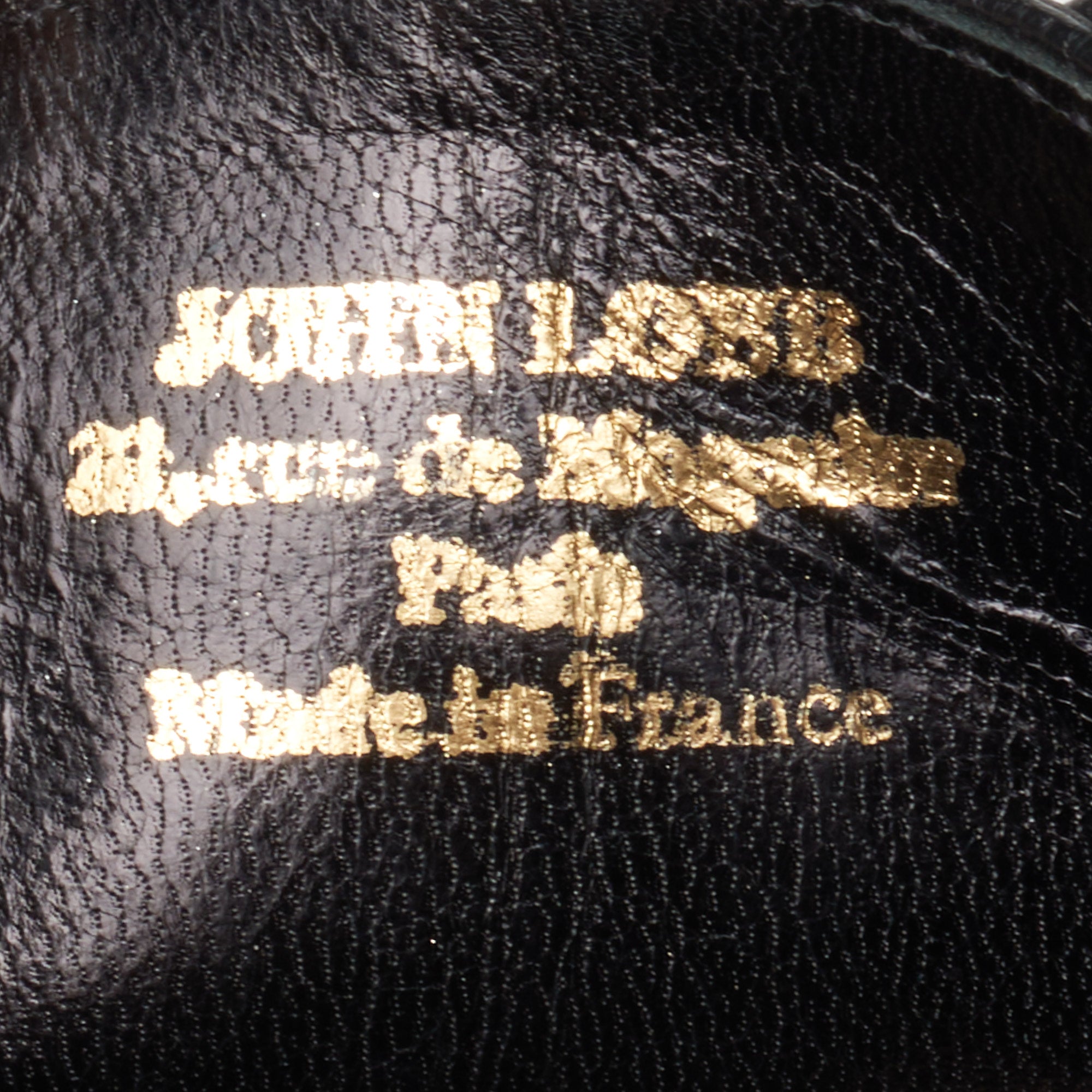 JOHN LOBB Paris Bespoke Black Calf Leather Balmoral Oxford Shoes UK 7.5 US 8.5 JOHN LOBB