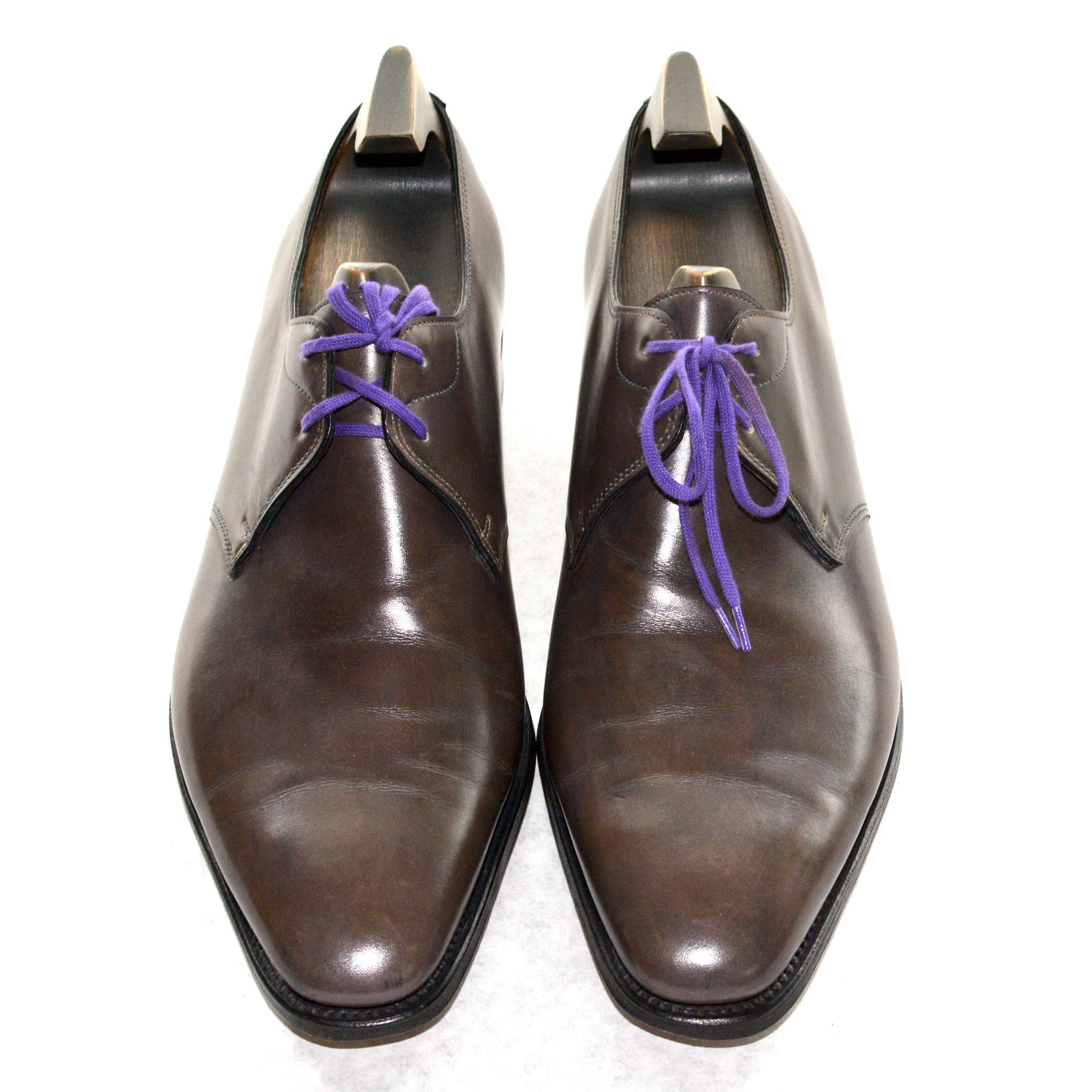 JOHN LOBB x PAUL SMITH "Willoughby" Museum Calf Derby Shoes 8.5E US 9.5 8000