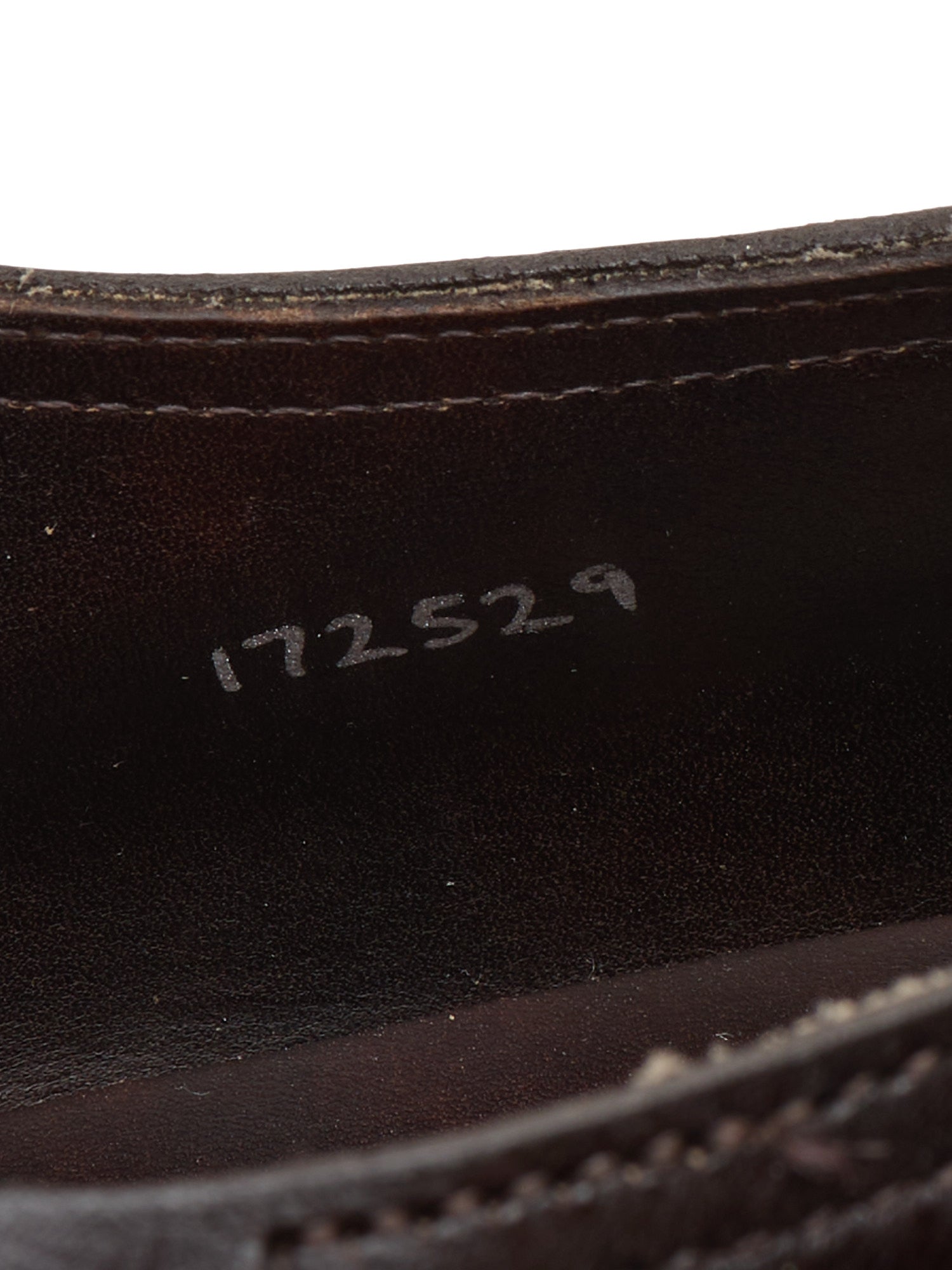 JOHN LOBB "Hayes" Dark Brown Leather Double Monk Apron Shoes